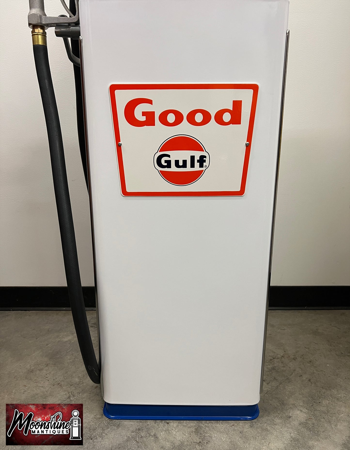 Restored 1960’s GULF GASOLINE Bowser Gas Pump - Shipping Available!