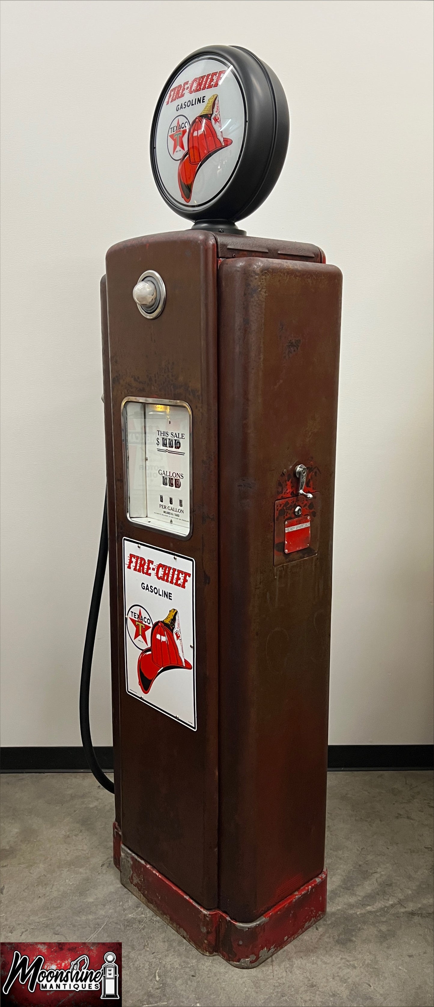 1940’s TEXACO FIRE CHIEF Wayne 70 Gas Pump - Rustoration - Shipping Available!