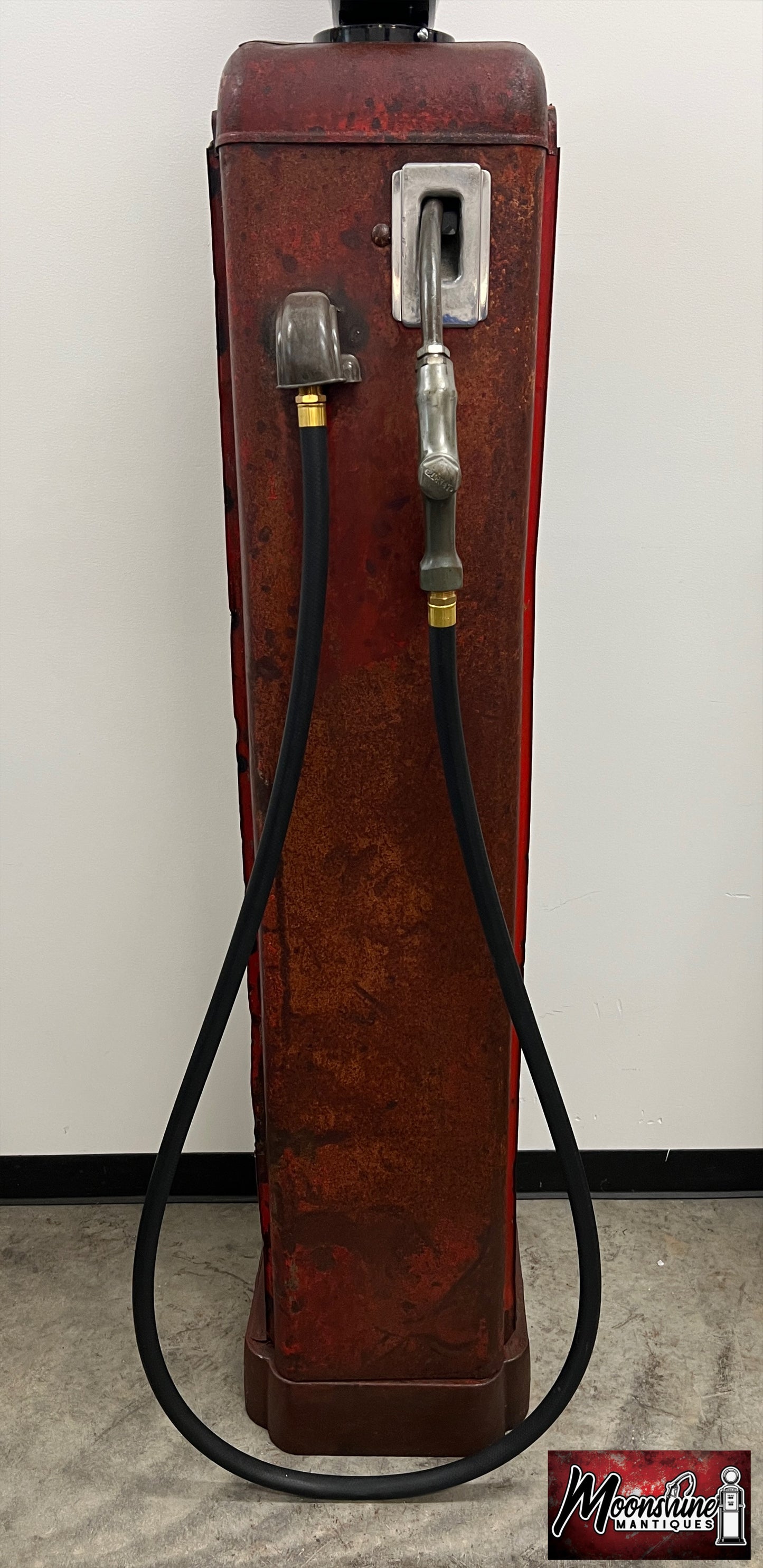 1930’s BUFFALO GASOLINE Gilbarco Gas Pump Wine Cabinet - Home / Bar Decor - Free Shipping!