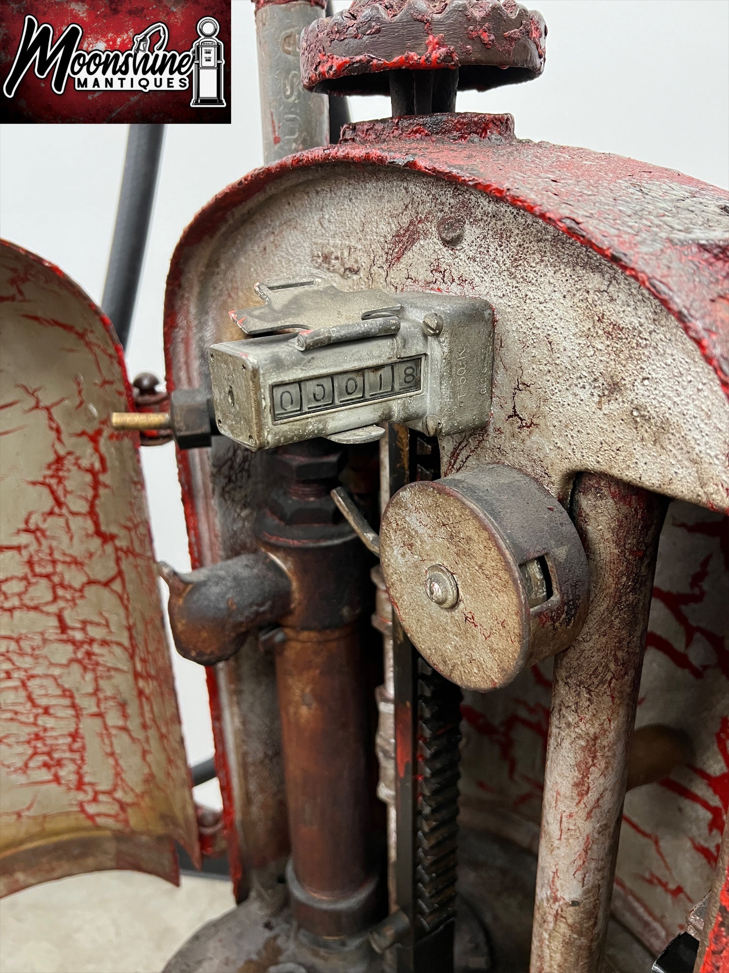 1908 Gilbert Barker G&B Model 88 Pre Visible Curb Gas Pump - Standard Oil Co. - Free Shipping!