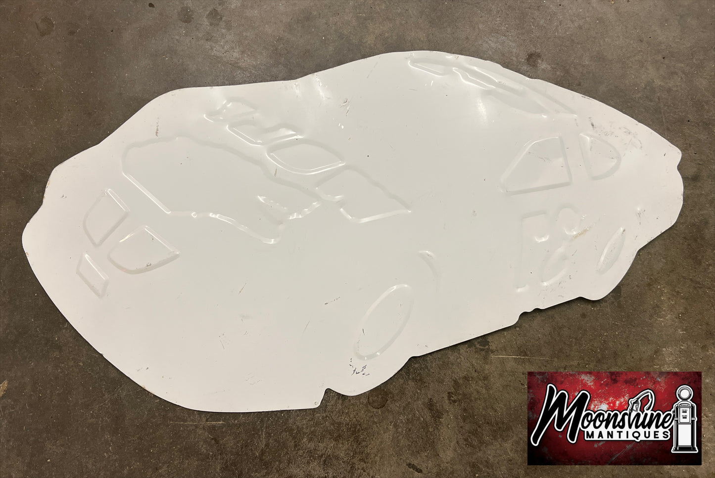 Vtg. TIMBER WOLF Chewing Tobacco David Green Nascar Sign - Free Shipping!