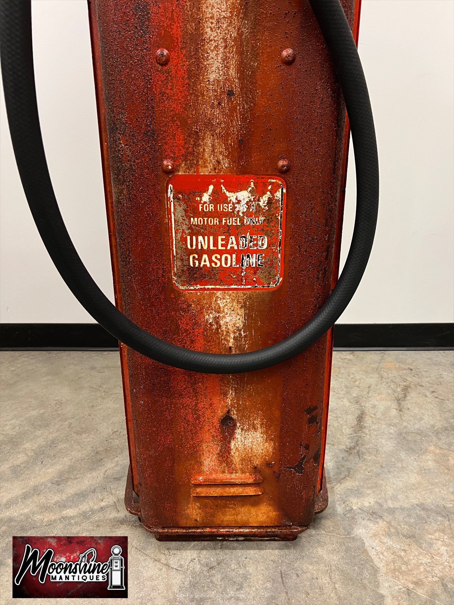Rustoration 1950’s GULF GASOLINE Gilbarco Gas Pump w/ Shelves - Free Shipping!