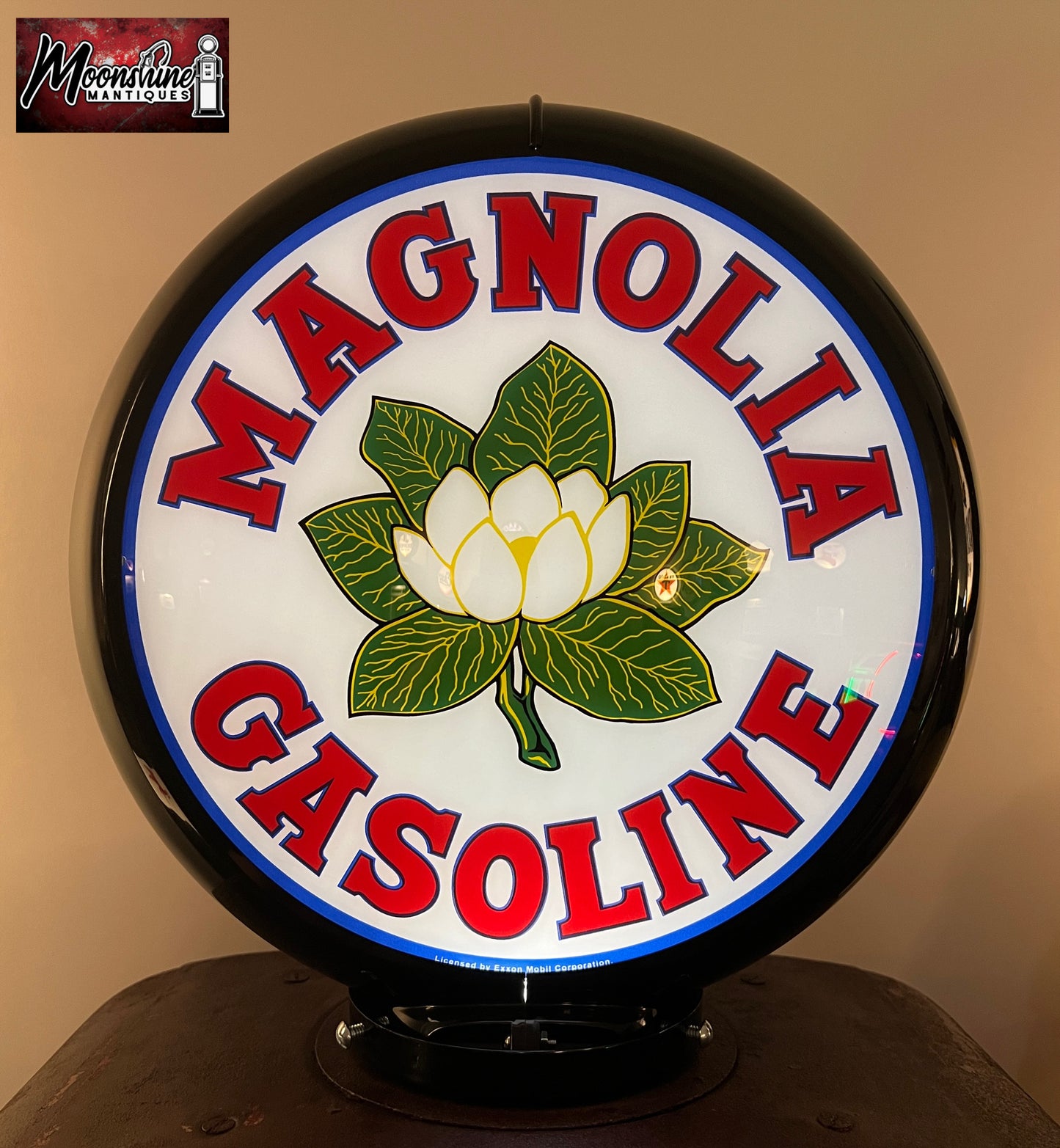 1930’s MAGNOLIA GASOLINE Gilbarco Gas Pump Wine Cabinet - Home / Bar Decor - Free Shipping!