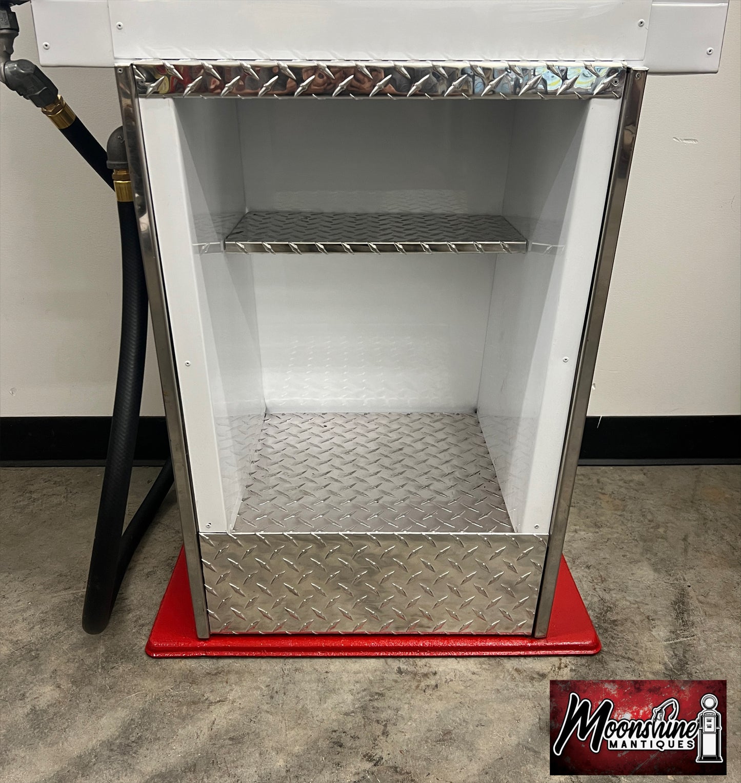 Custom 1960’s PHILLIPS 66 Bennett Gas Pump w/ Display Shelves - Free Shipping!
