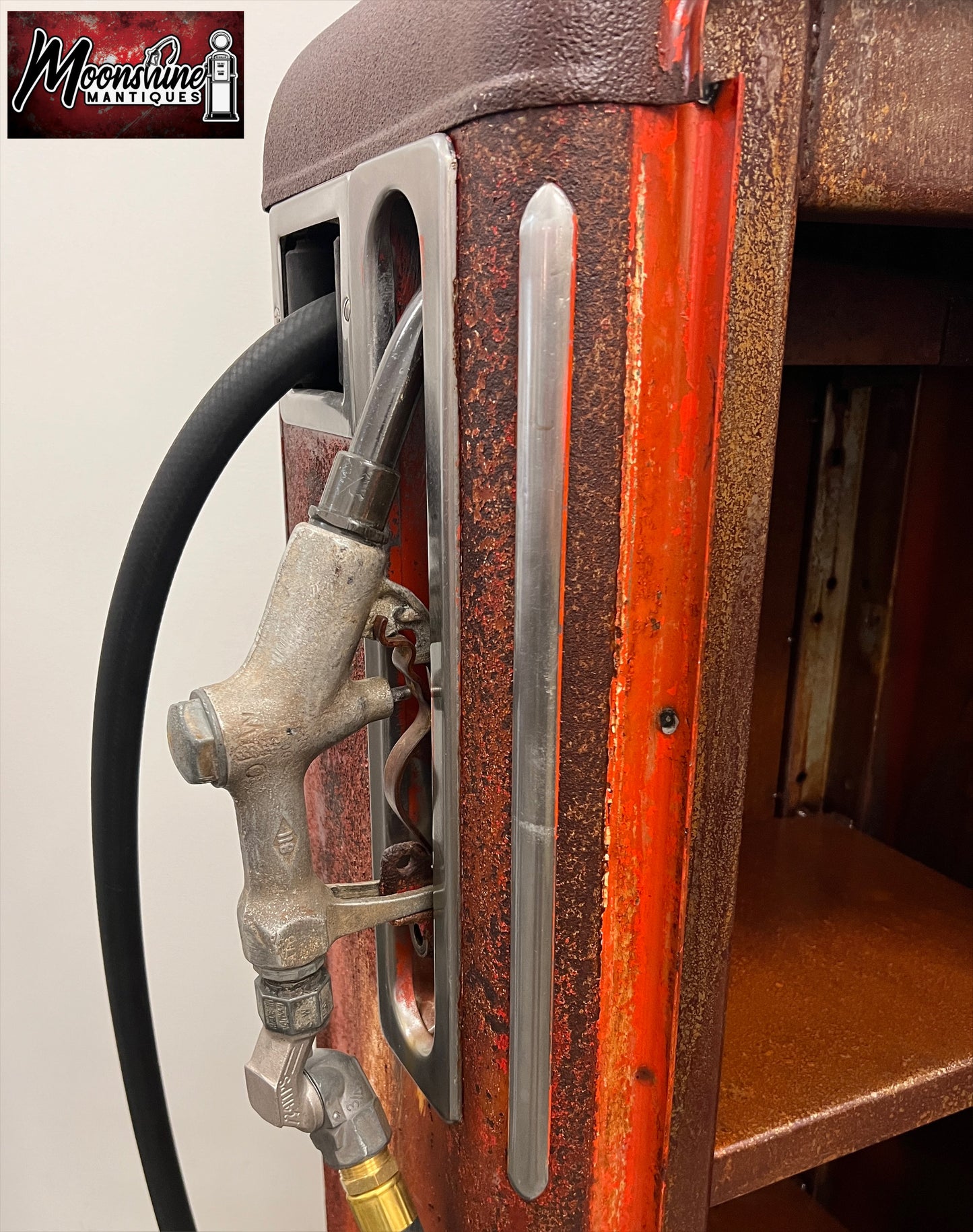 Rustoration 1950’s HUSKY GASOLINE Gilbarco Gas Pump w/ Shelves - Free Shipping!