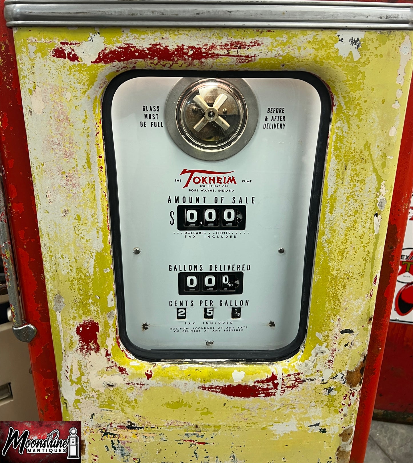 Rustoration 1940’s INDIAN GASOLINE Tokheim 39 Gas Pump - Gas & Oil - Shipping Available!