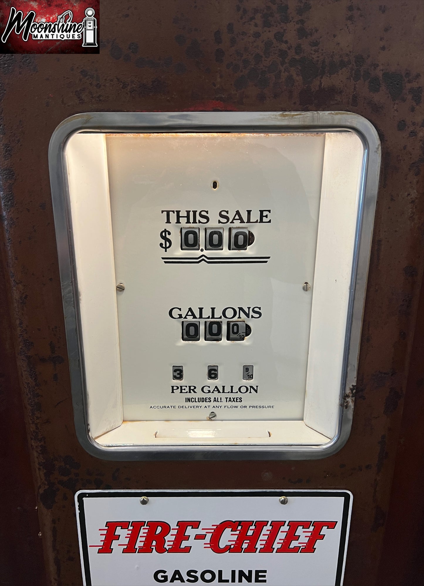 1940’s TEXACO FIRE CHIEF Wayne 70 Gas Pump - Rustoration - Shipping Available!