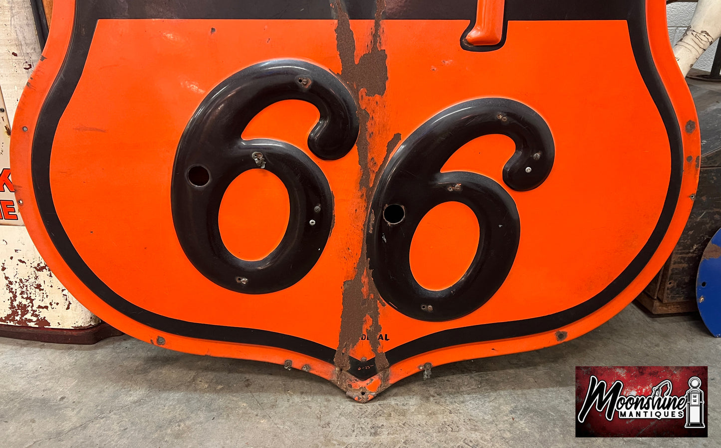RARE Original 1950's PHILLIPS 66 Federal Porcelain Neon Sign - Shipping Available!