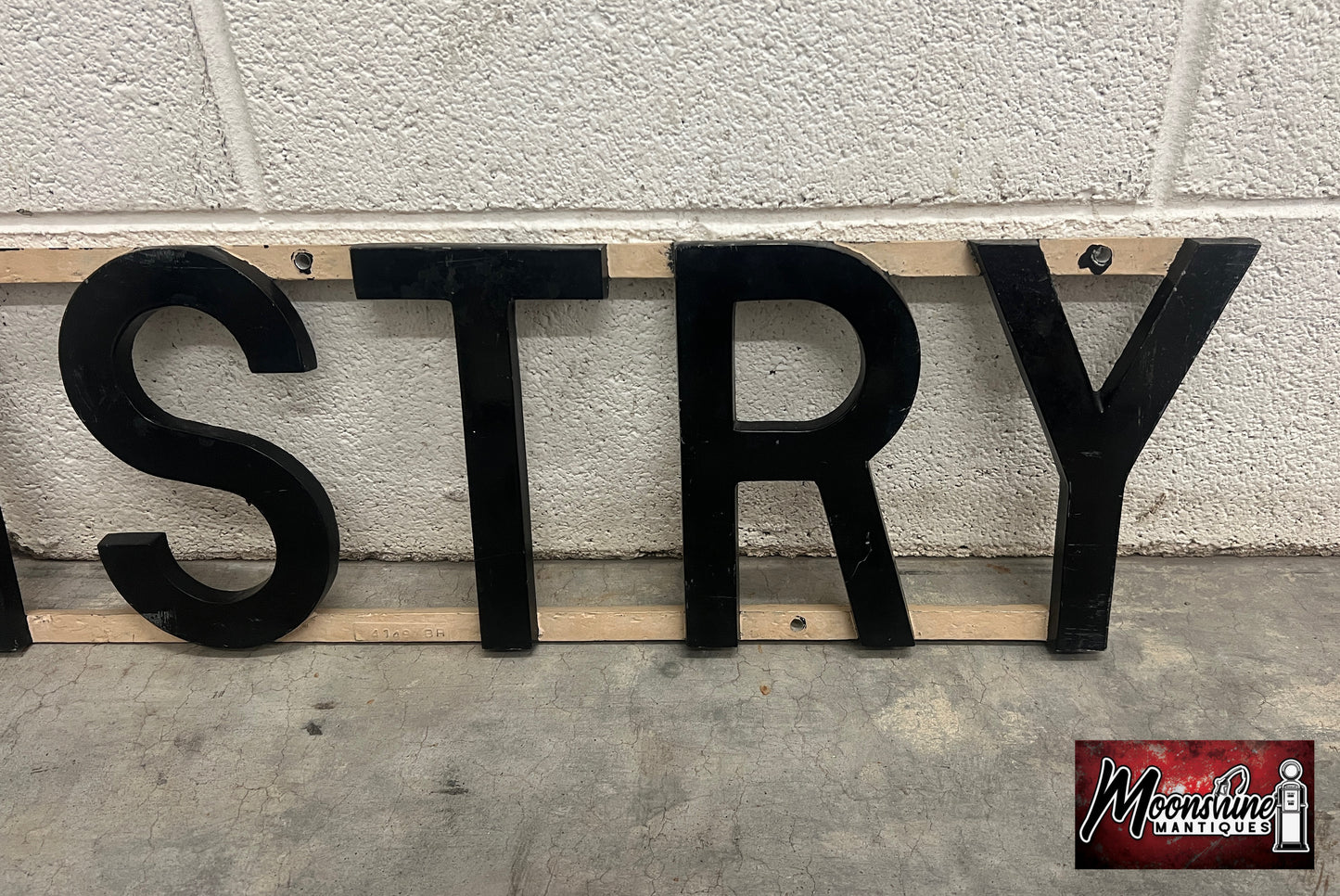 Vtg. Original DENTISTRY Sign - Dentist Office - Free Shipping!