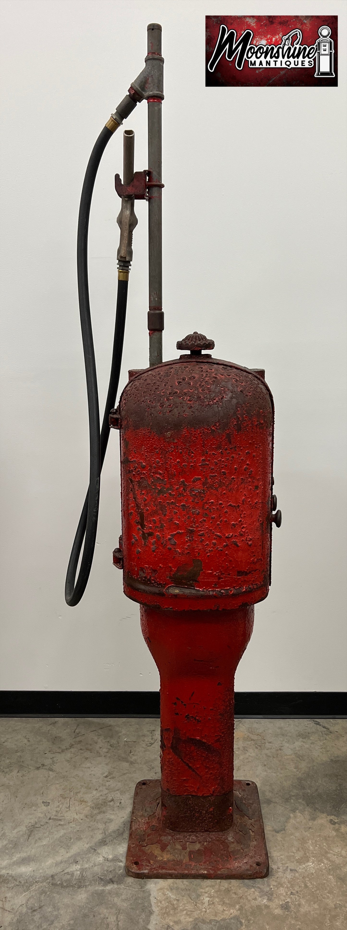 1908 Gilbert Barker G&B Model 88 Pre Visible Curb Gas Pump - Standard Oil Co. - Free Shipping!
