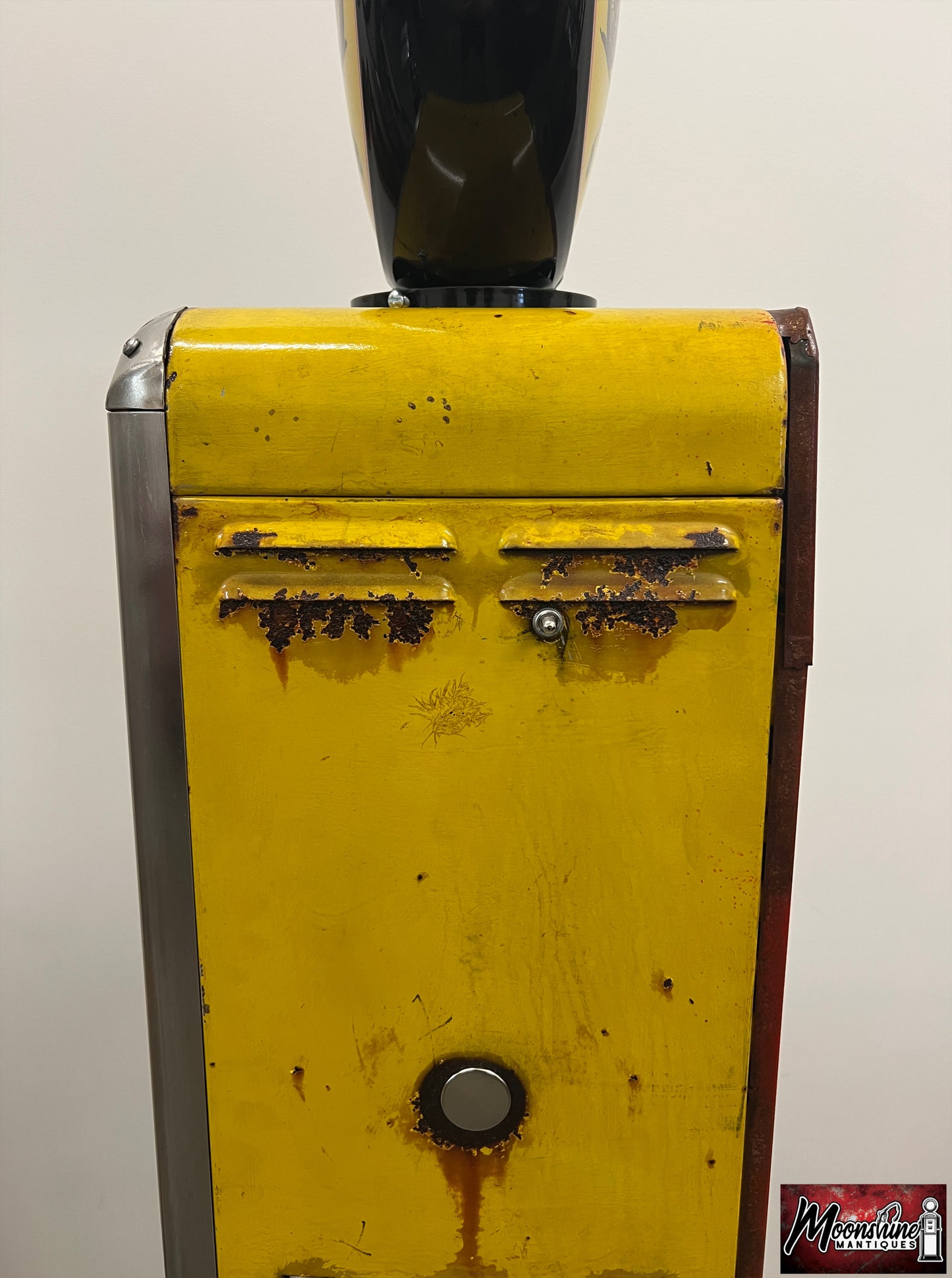 Rustoration 1940’s INDIAN MOTORCYCLES Bowser Gas Pump w/ Shelves - Free Shipping!