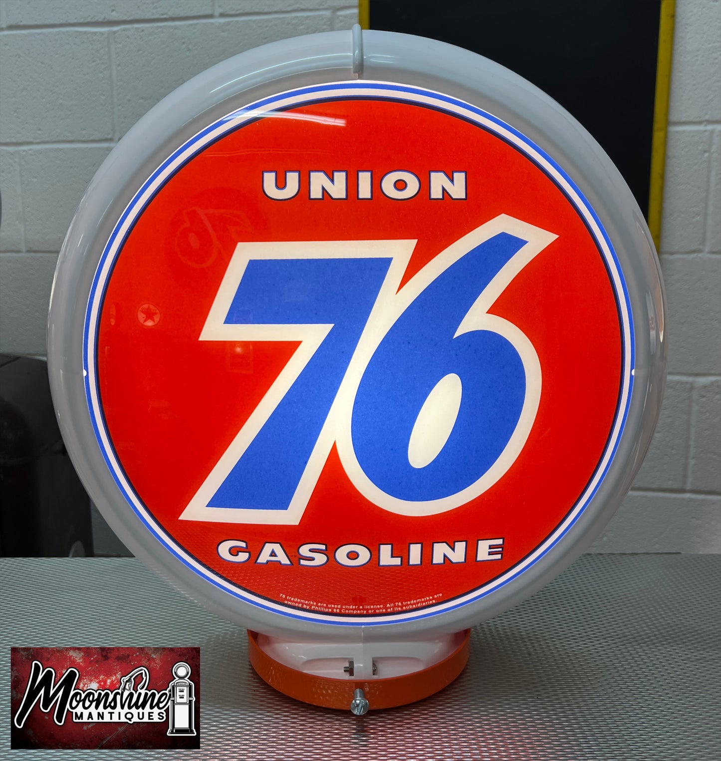 Custom 1960’s UNION 76 Tokheim Gas Pump w/ Display Shelves - Free Shipping!