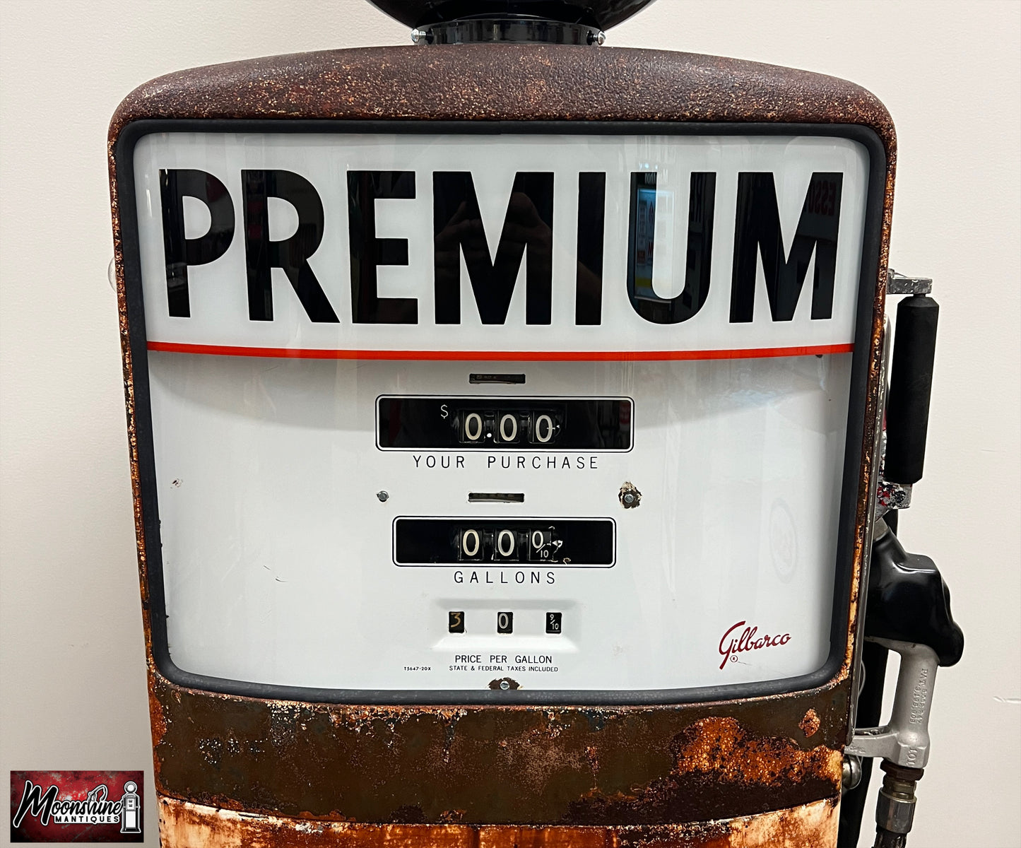 1950’s SINCLAIR H-C Rat Rod Garage Gilbarco Gas Pump - Rustoration - Shipping Available!