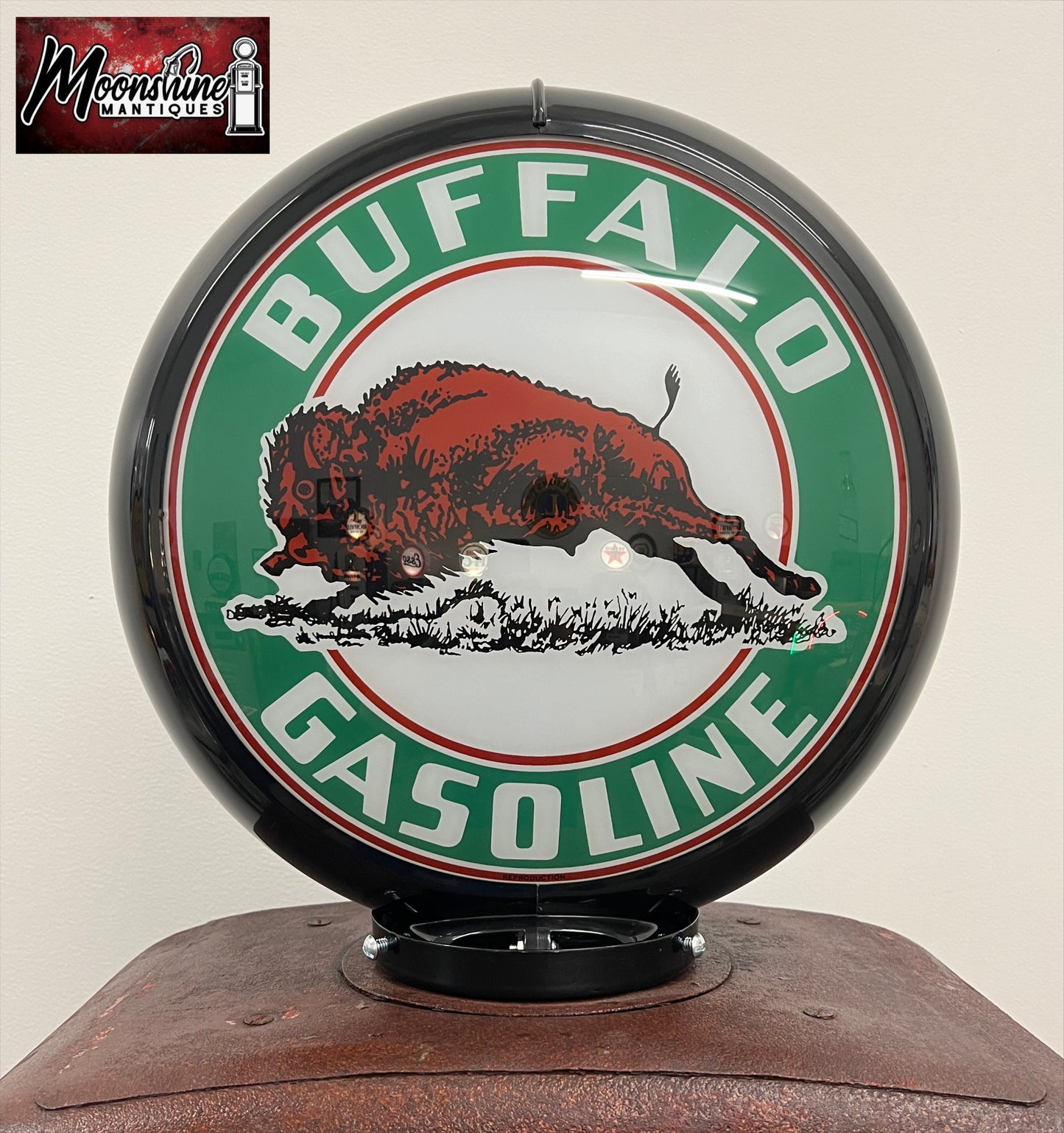 1930’s BUFFALO GASOLINE Gilbarco Gas Pump Wine Cabinet - Home / Bar Decor - Free Shipping!