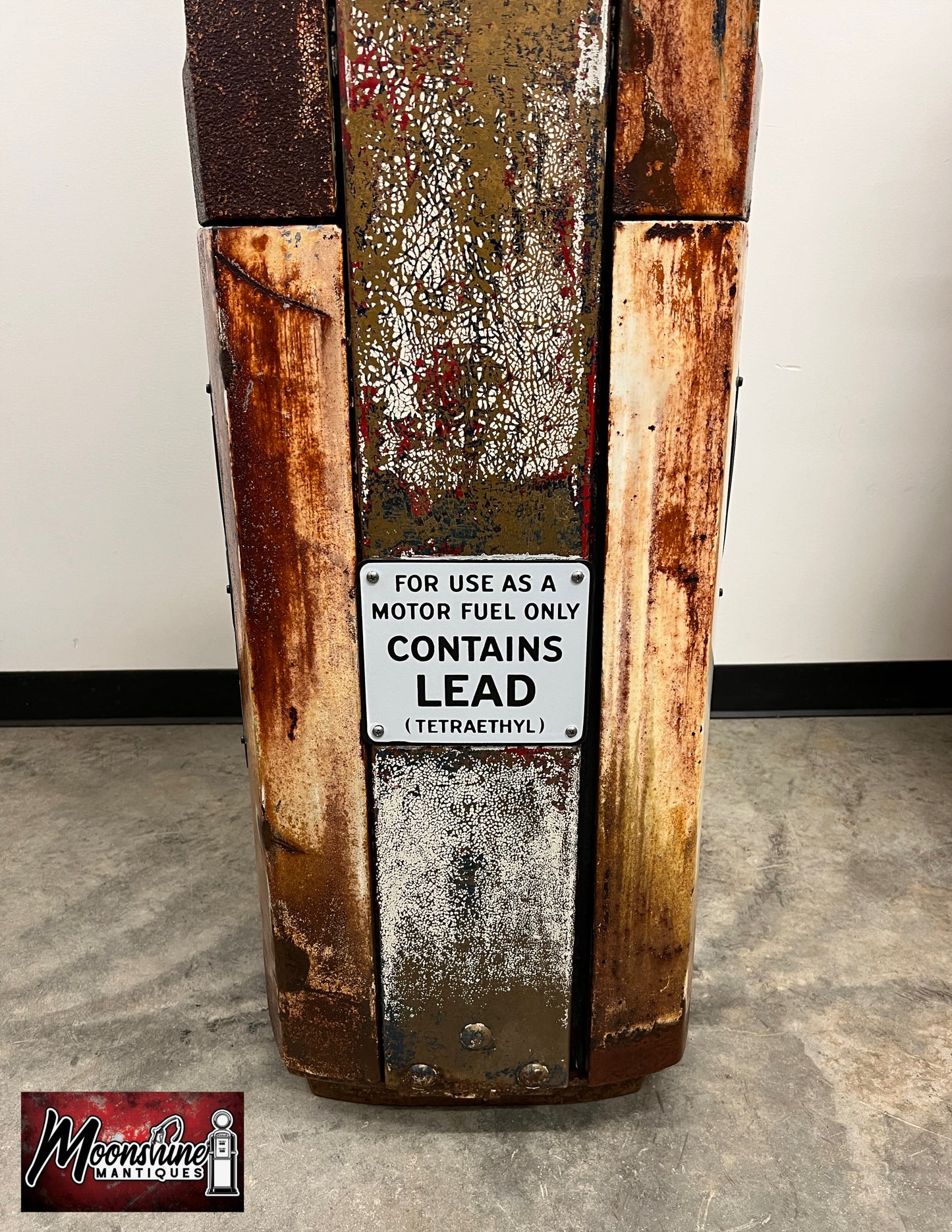 1950’s AMERICAN GASOLINE Rat Rod Garage Gilbarco Gas Pump - Rustoration - Shipping Available!