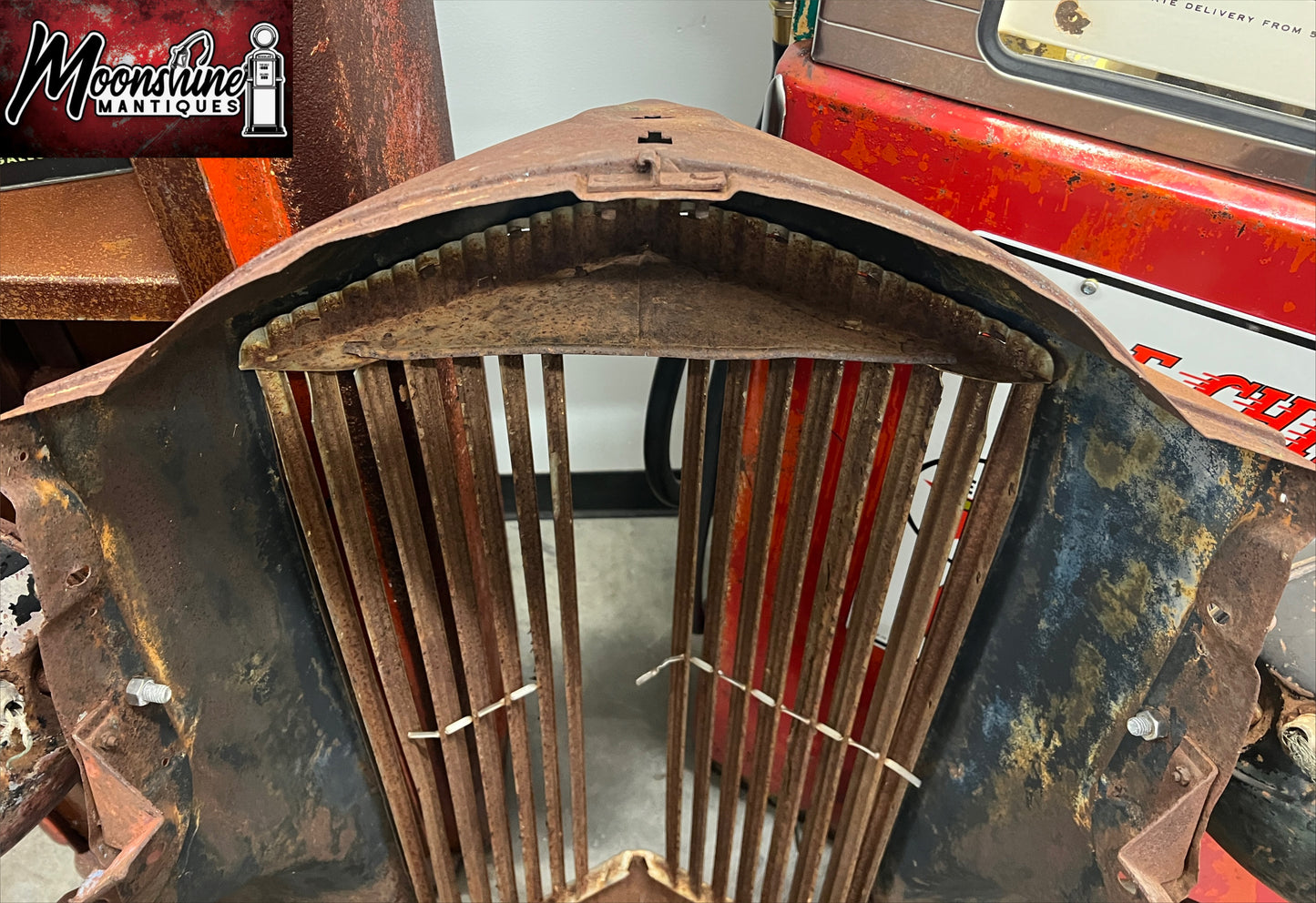 1937 PACKARD Grille Shell w/ Headlights - Free Shipping!