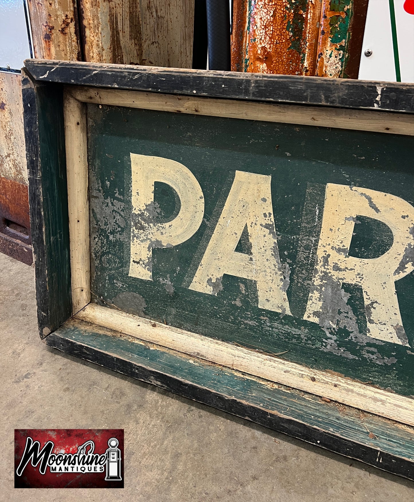 Early Vtg. PARK PLACE MERCANTILE Store Sign - Free Shipping!