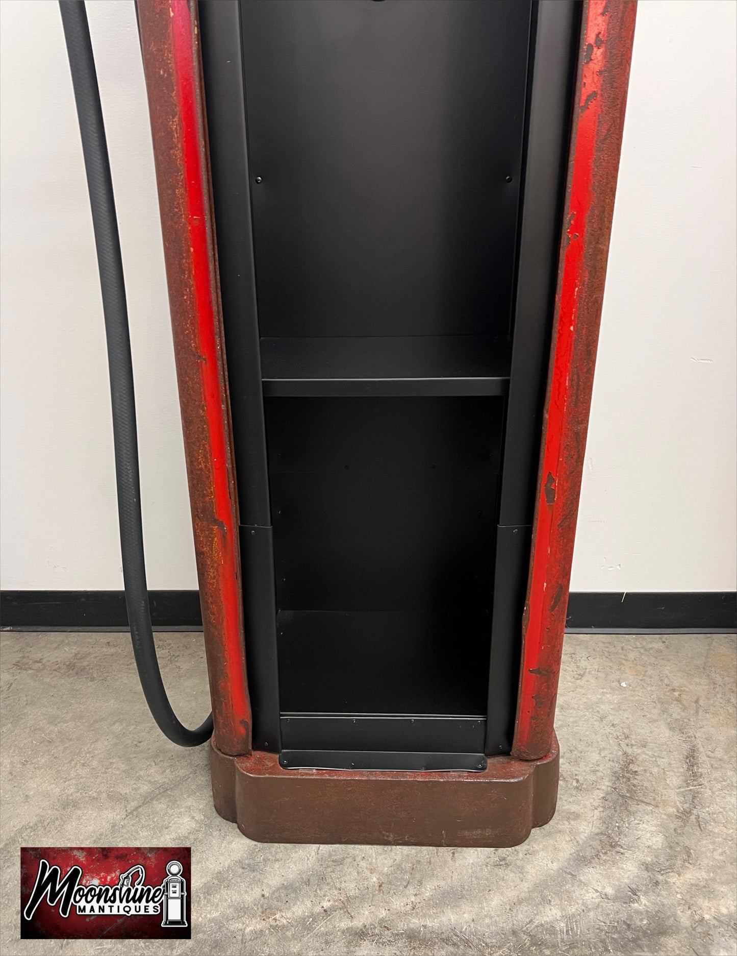 1930’s SHELL GASOLINE Gilbarco Gas Pump Wine Cabinet - Home / Bar Decor - Free Shipping!