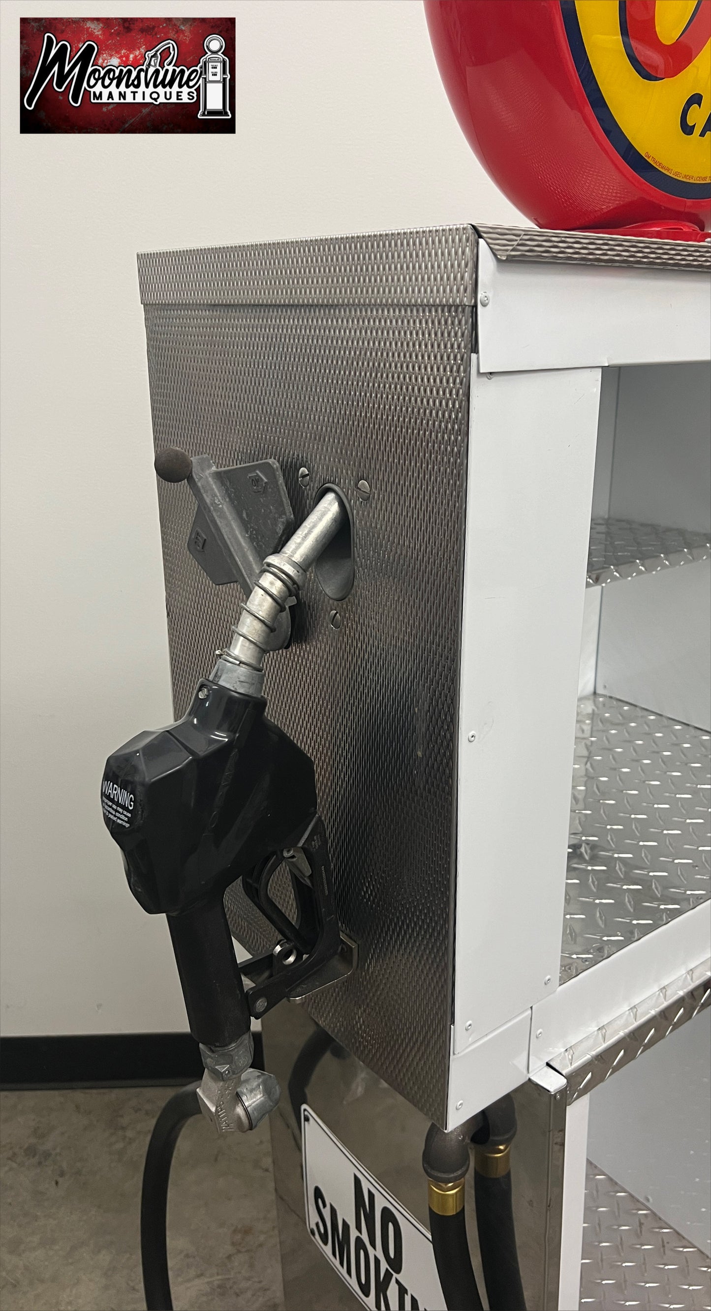 Custom 1960’s Chevrolet OK USED CARS Bennett Gas Pump w/ Display Shelves - Free Shipping!