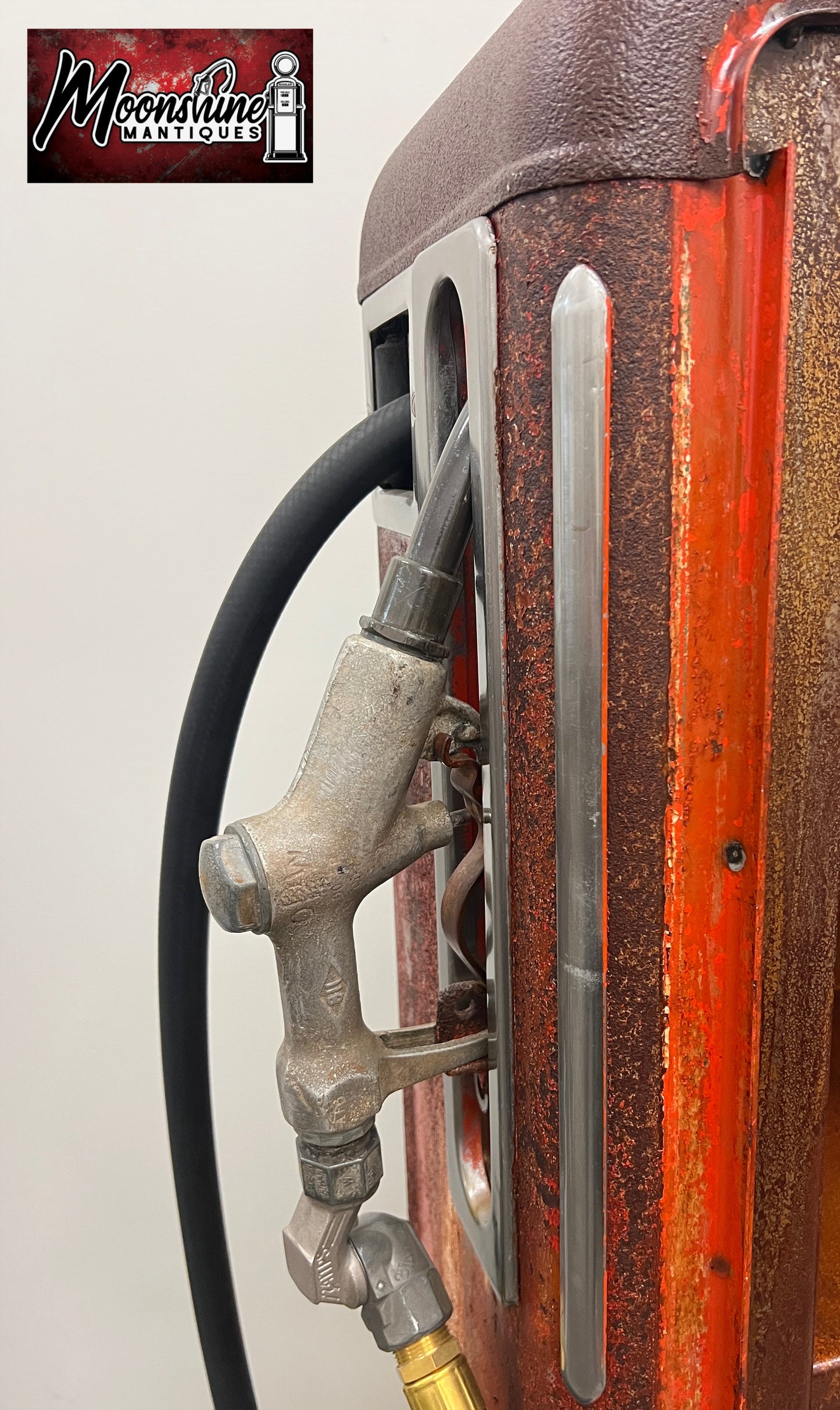 Rustoration 1950's TROPICAL GASOLINE Gilbarco Gas Pump w/ Shelves - Mancave Decor - Free Shipping!
