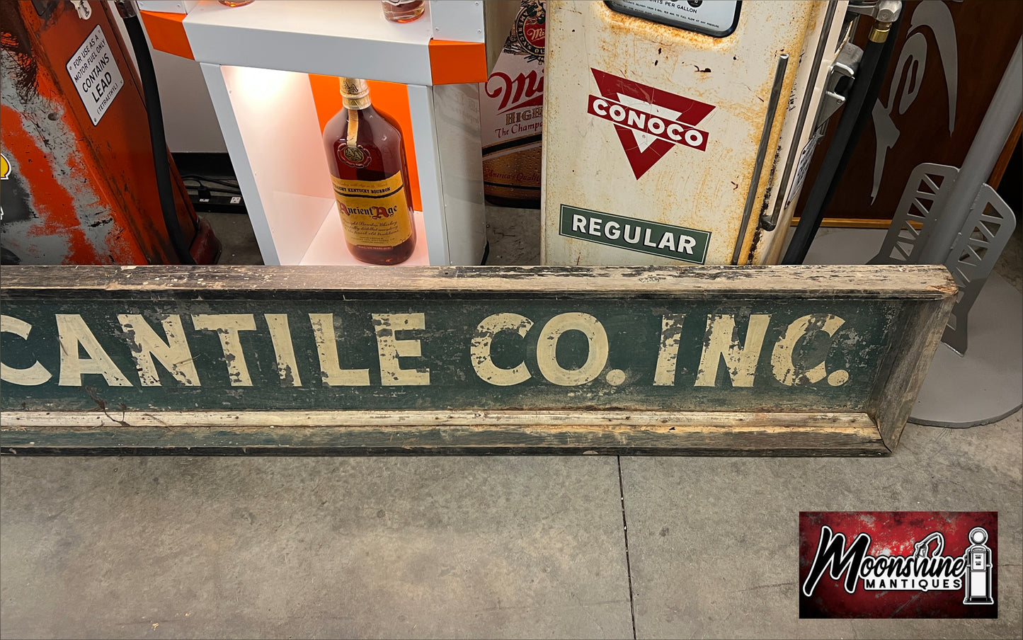 Early Vtg. PARK PLACE MERCANTILE Store Sign - Free Shipping!