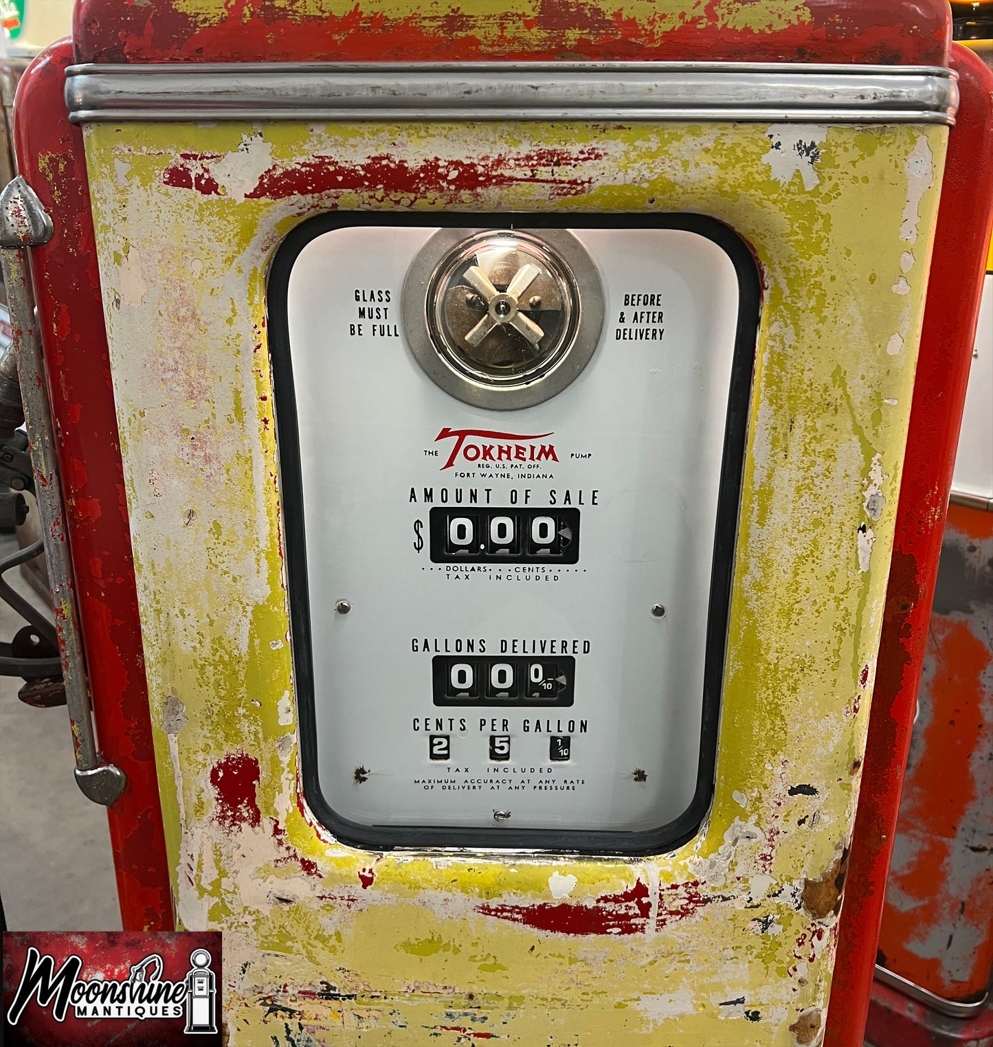 Rustoration 1940’s TROPICAL GAS Tokheim 39 Gas Pump - Shipping Available!
