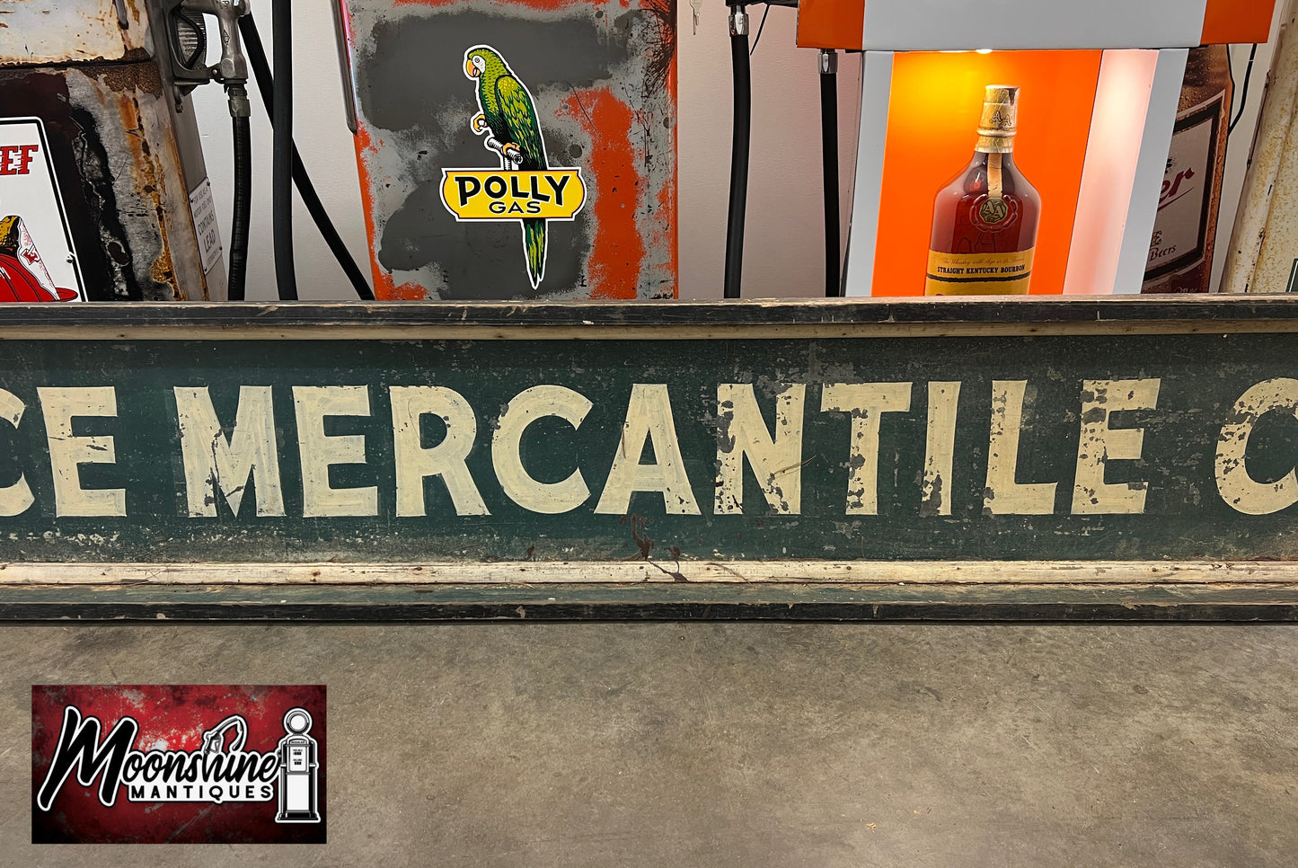 Early Vtg. PARK PLACE MERCANTILE Store Sign - Free Shipping!