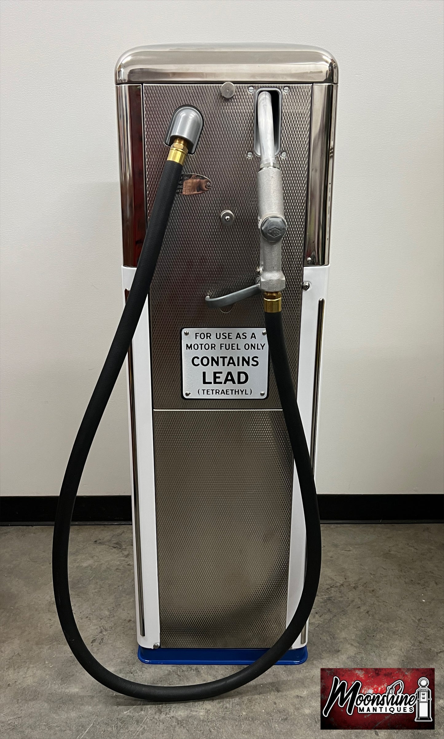 Restored 1960’s GULF GASOLINE Bowser Gas Pump - Shipping Available!