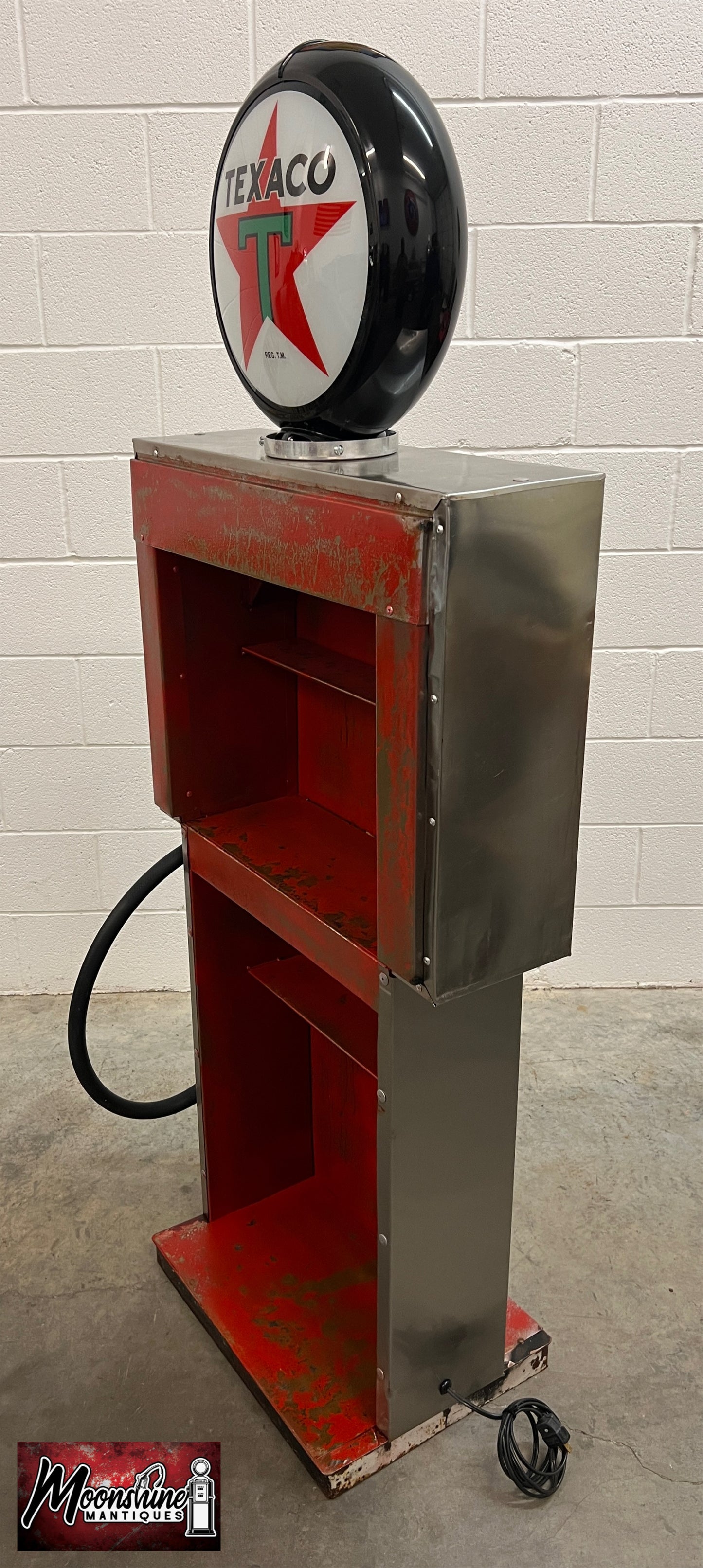 Rustoration 1960’s TEXACO Gilbarco Gas Pump w/ Shelves - Mancave Decor - Free Shipping!