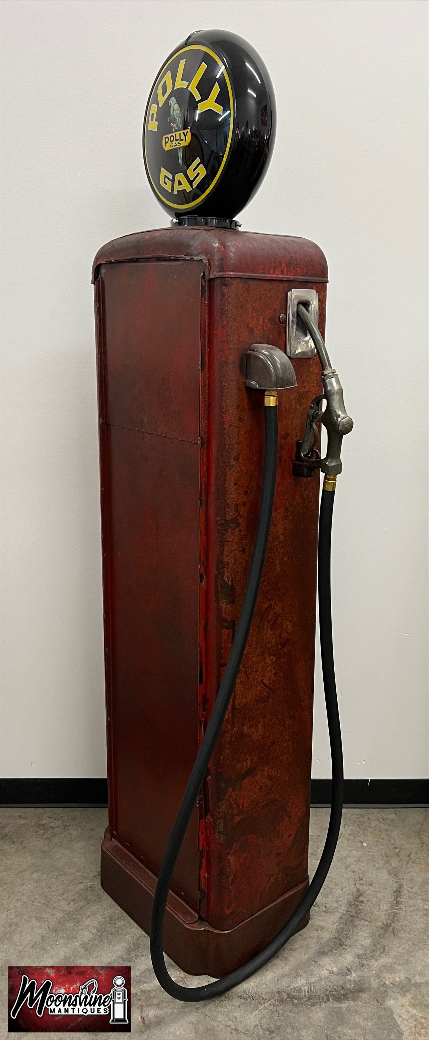 1930’s POLLY GAS Gilbarco Gas Pump Wine Cabinet - Home / Bar Decor - Free Shipping!