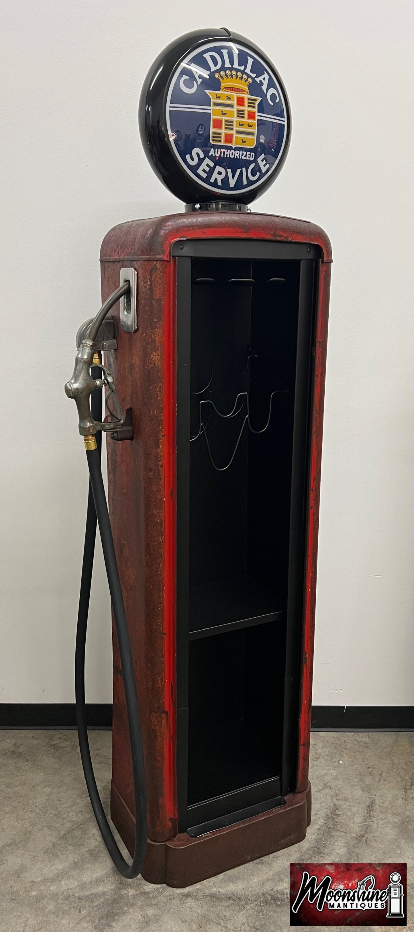 1930’s CADILLAC Gilbarco Gas Pump Wine Cabinet - Home / Bar Decor - Free Shipping!