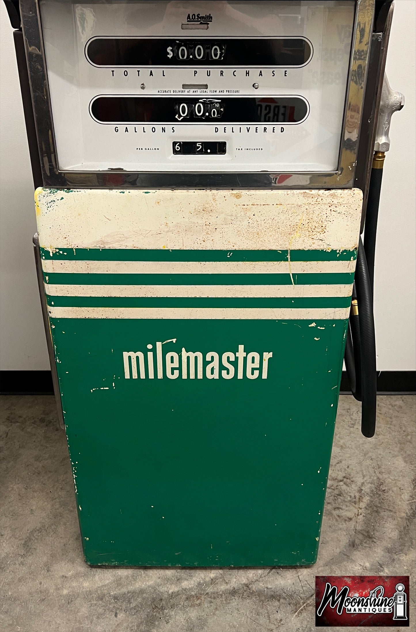 Rustoration 1950’s CITIES SERVICE Gasoline A.O. Smith Gas Pump - Shipping Available!