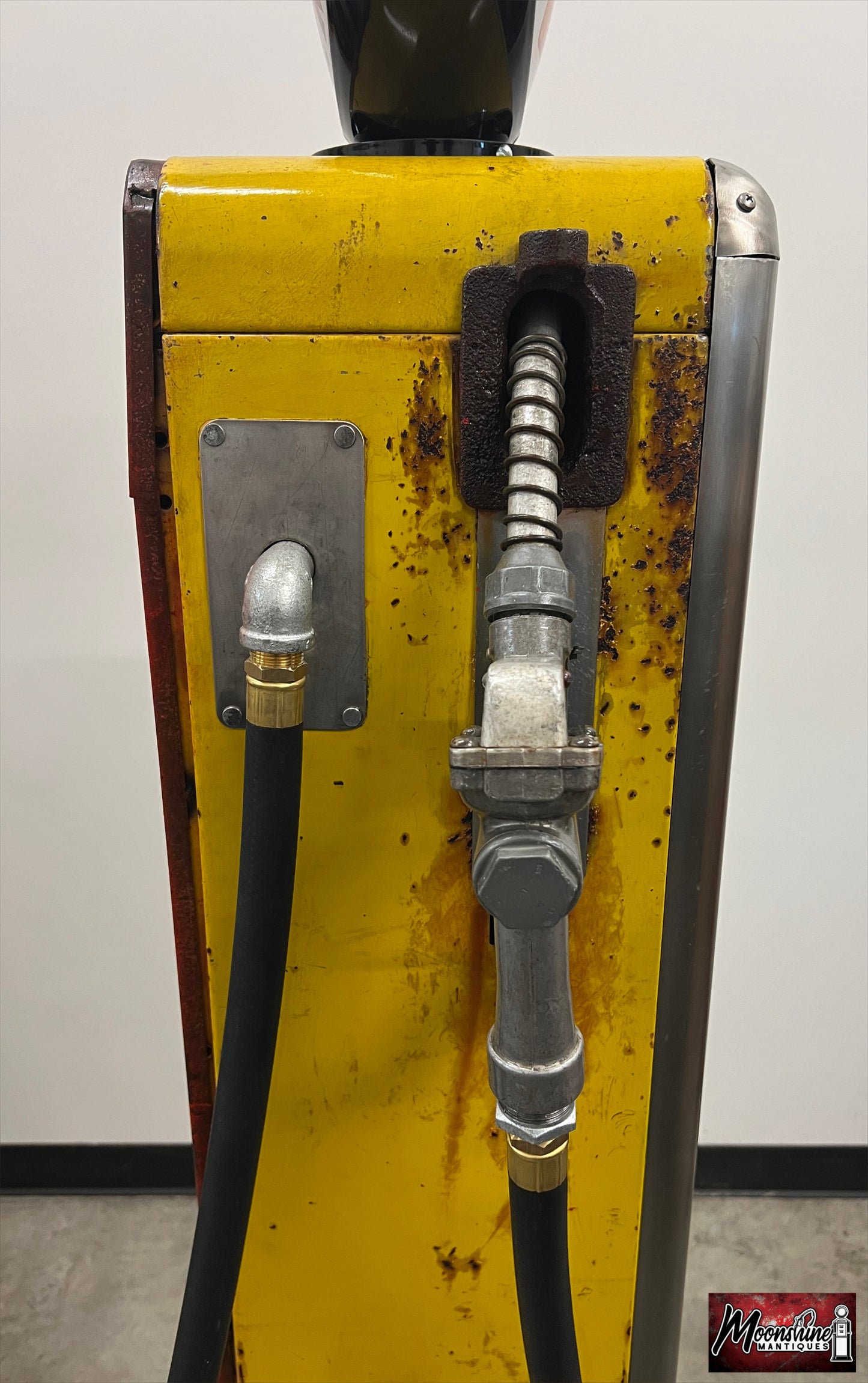 Rustoration 1940’s SUPER SHELL Bowser Gas Pump w/ Shelves - Mancave Decor - Free Shipping!