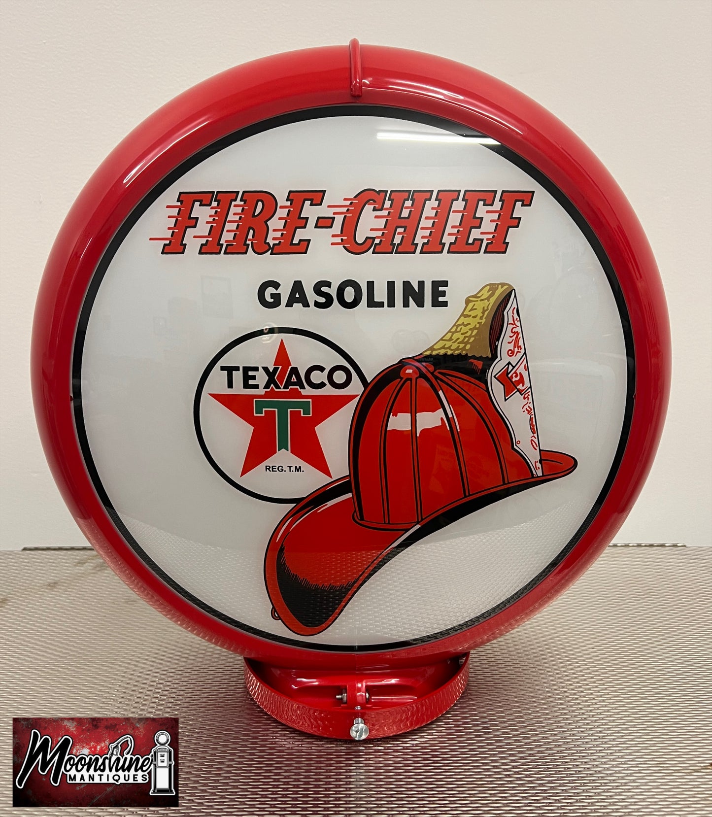 Custom 1960’s TEXACO Fire Chief Bennett Gas Pump w/ Display Shelves - Free Shipping!