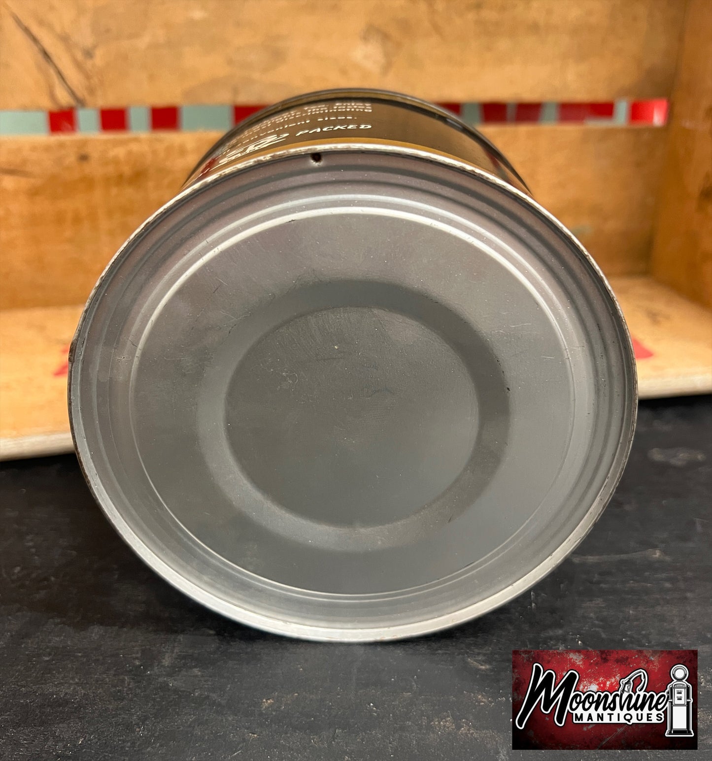 Vtg. KENNY'S NORWOOD COFFEE Tin Can - Unopened w/ Key - Free Shipping!