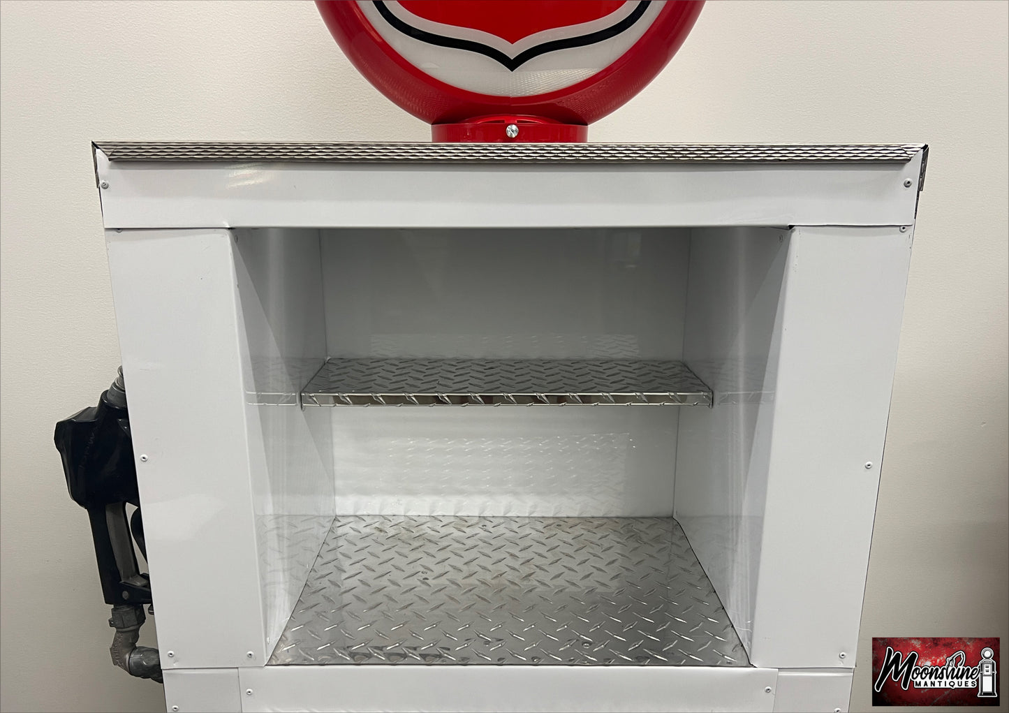 Custom 1960’s PHILLIPS 66 Bennett Gas Pump w/ Display Shelves - Free Shipping!
