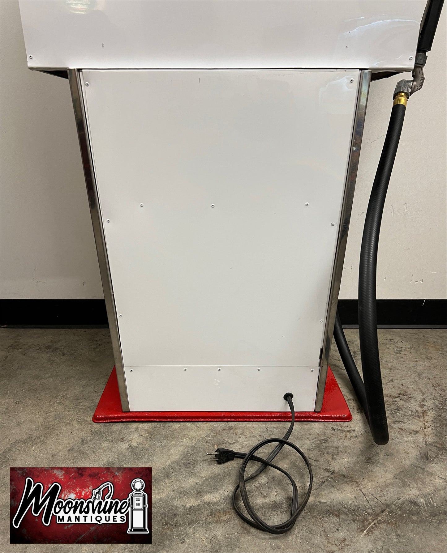 Custom 1960’s COCA COLA Bennett Gas Pump w/ Display Shelves - Free Shipping!