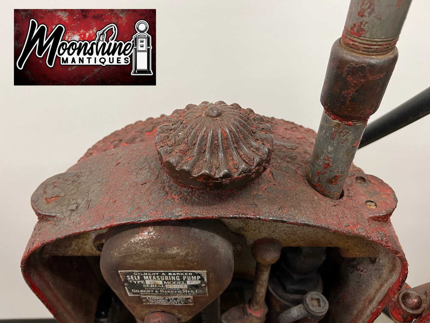 1908 Gilbert Barker G&B Model 88 Pre Visible Curb Gas Pump - Standard Oil Co. - Free Shipping!
