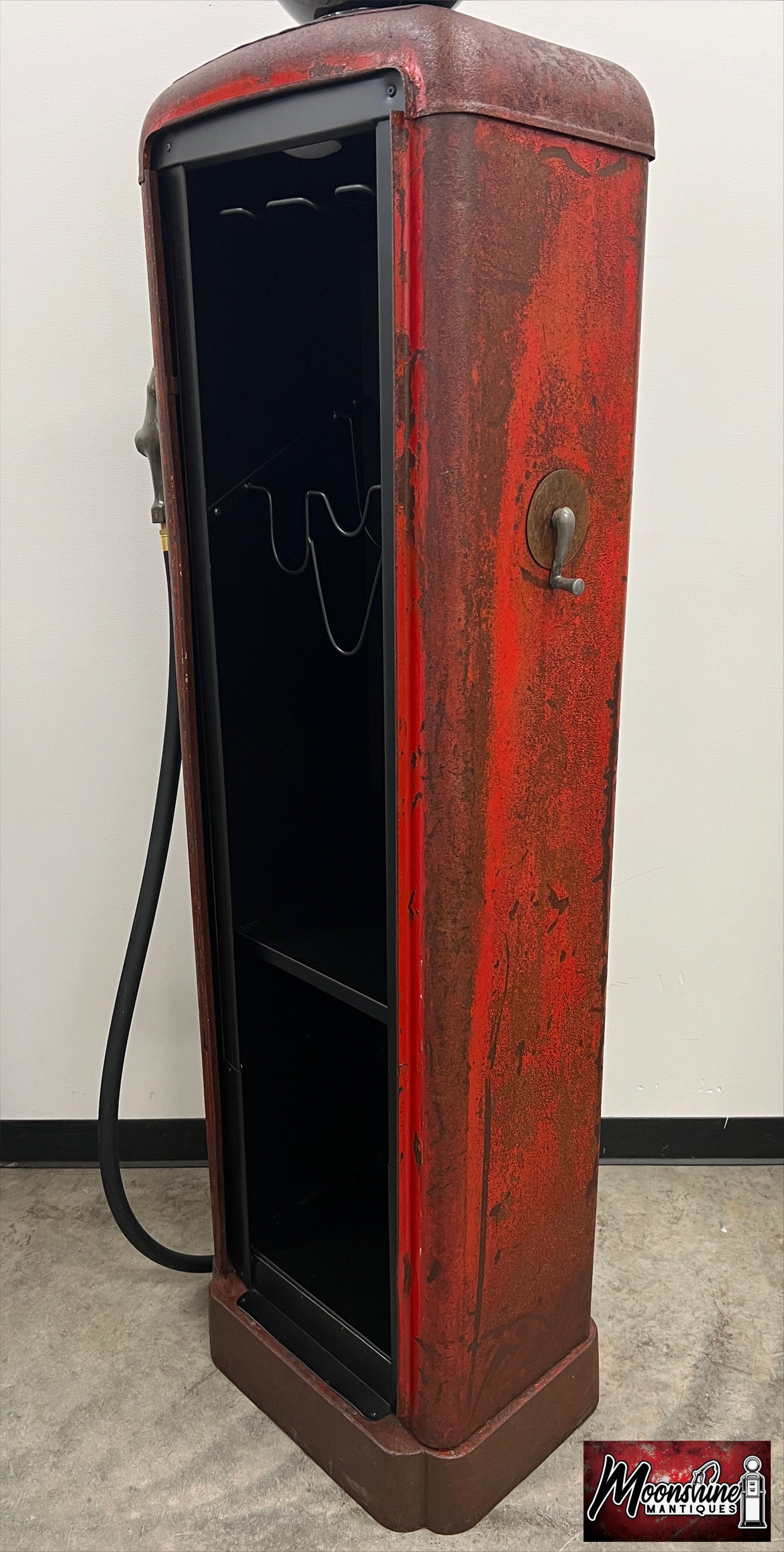 1930’s MAGNOLIA GASOLINE Gilbarco Gas Pump Wine Cabinet - Home / Bar Decor - Free Shipping!