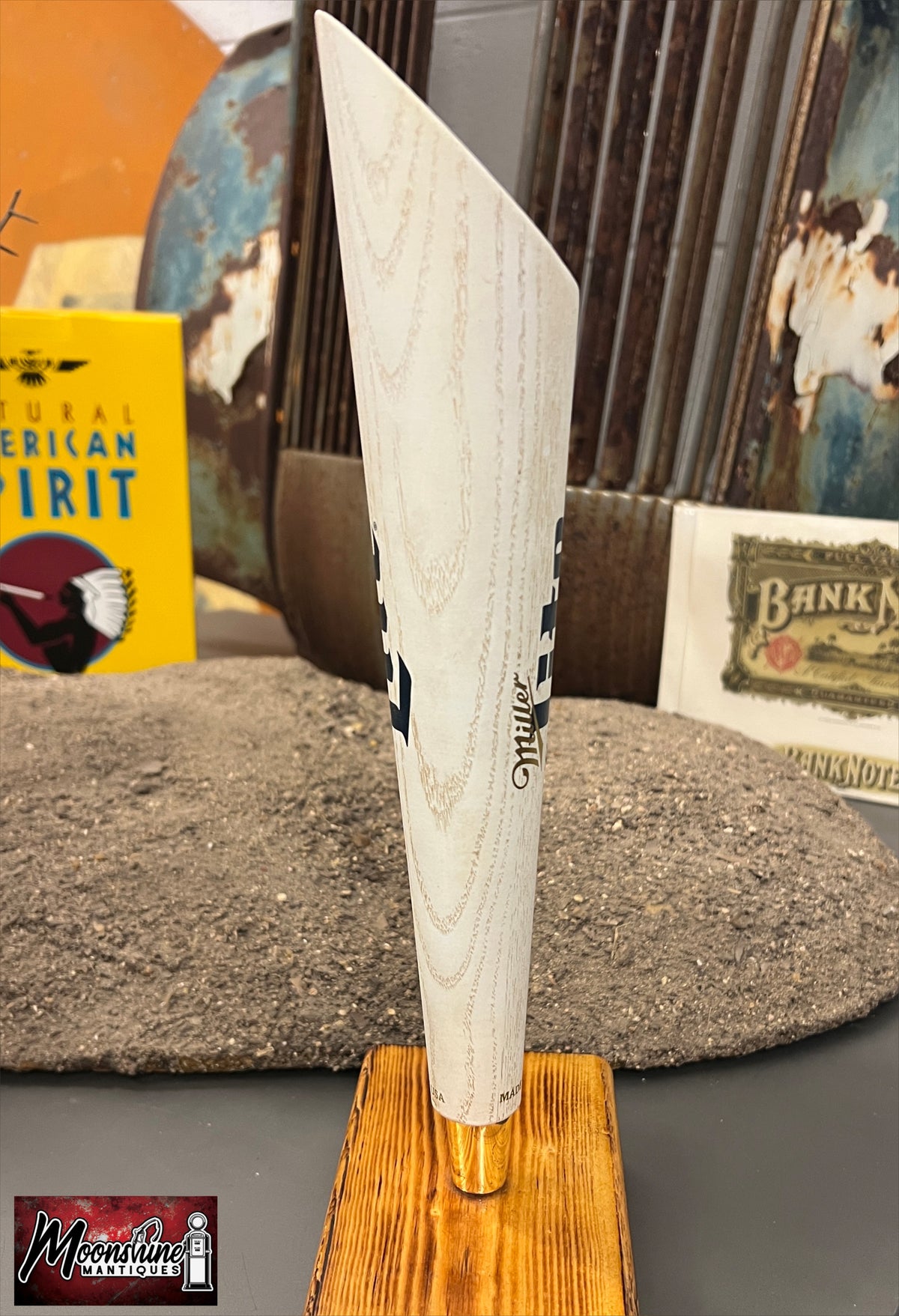 Vtg. MILLER LITE Beer 12" Tap Handle - Free Shipping!