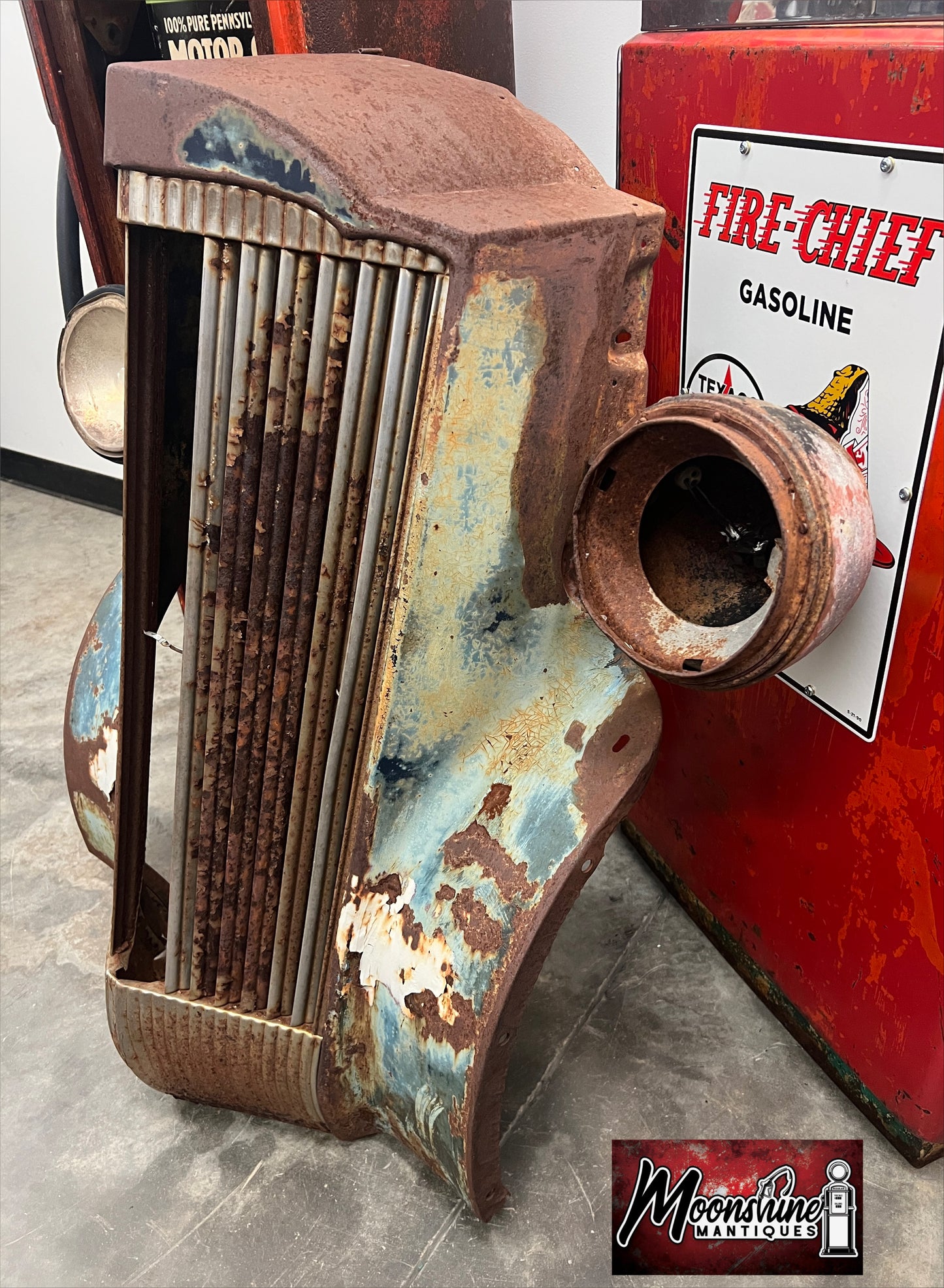 1937 PACKARD Grille Shell w/ Headlights - Free Shipping!