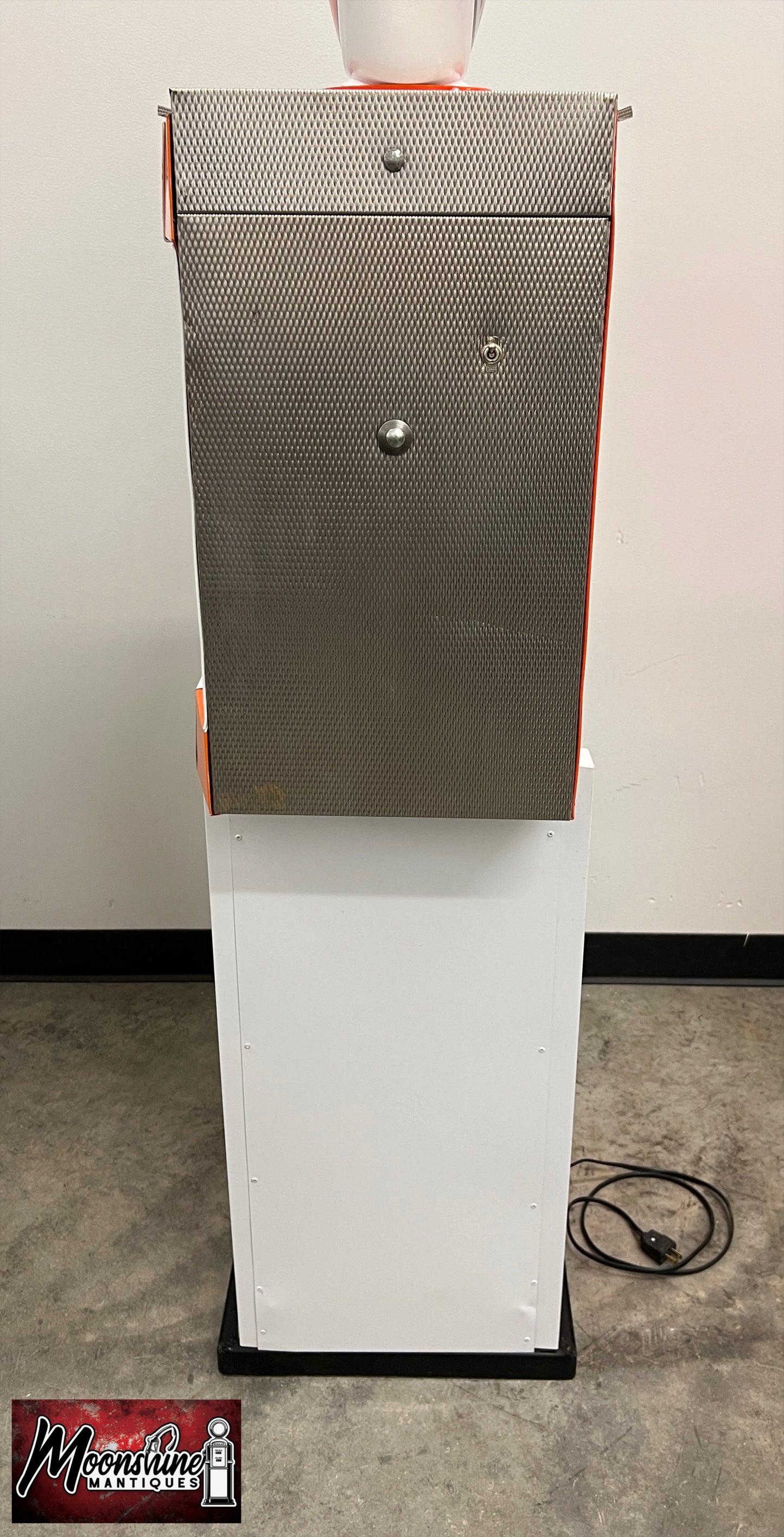 Custom 1960’s HUDSON GASOLINE Tokheim Gas Pump w/ Display Shelves - Free Shipping!