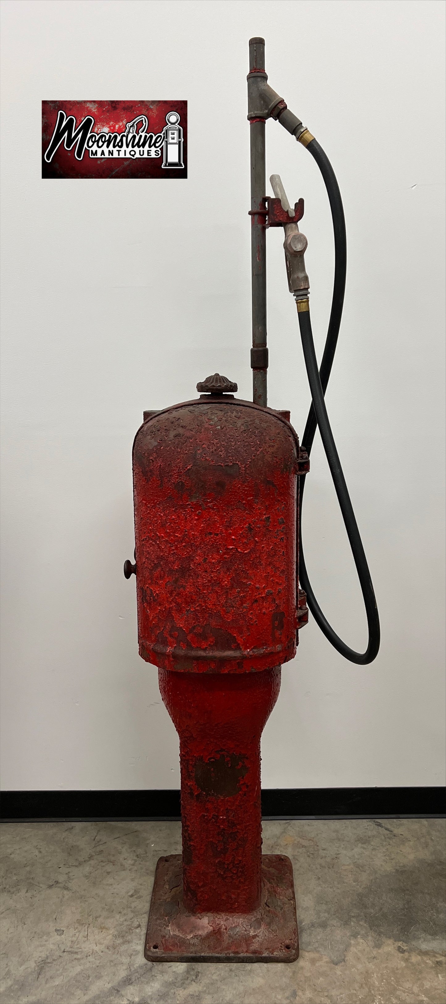 1908 Gilbert Barker G&B Model 88 Pre Visible Curb Gas Pump - Standard Oil Co. - Free Shipping!