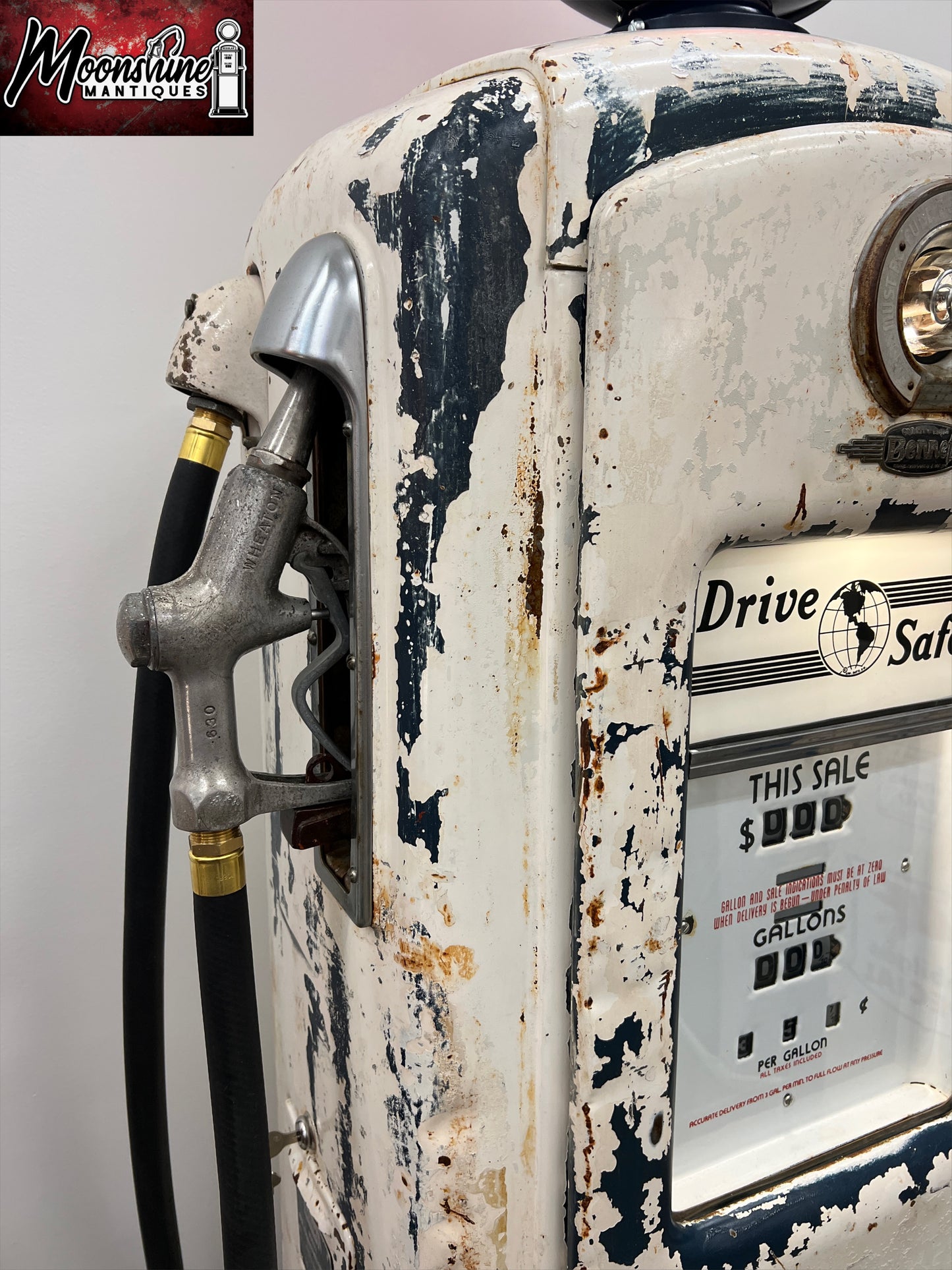 1940’s UNION 76 Bennett 646 Gas Pump - Rustoration - Shipping Available!