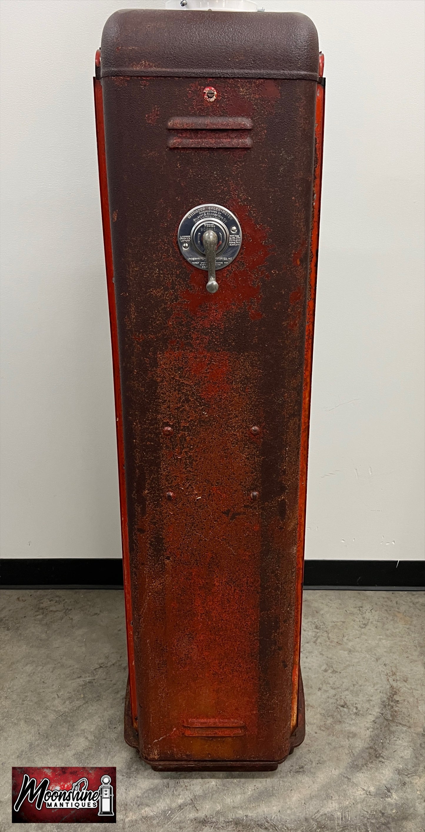 1950’s HARLEY DAVIDSON MOTORCYCLES Gilbarco Gas Pump w/ Shelves - Free Shipping!