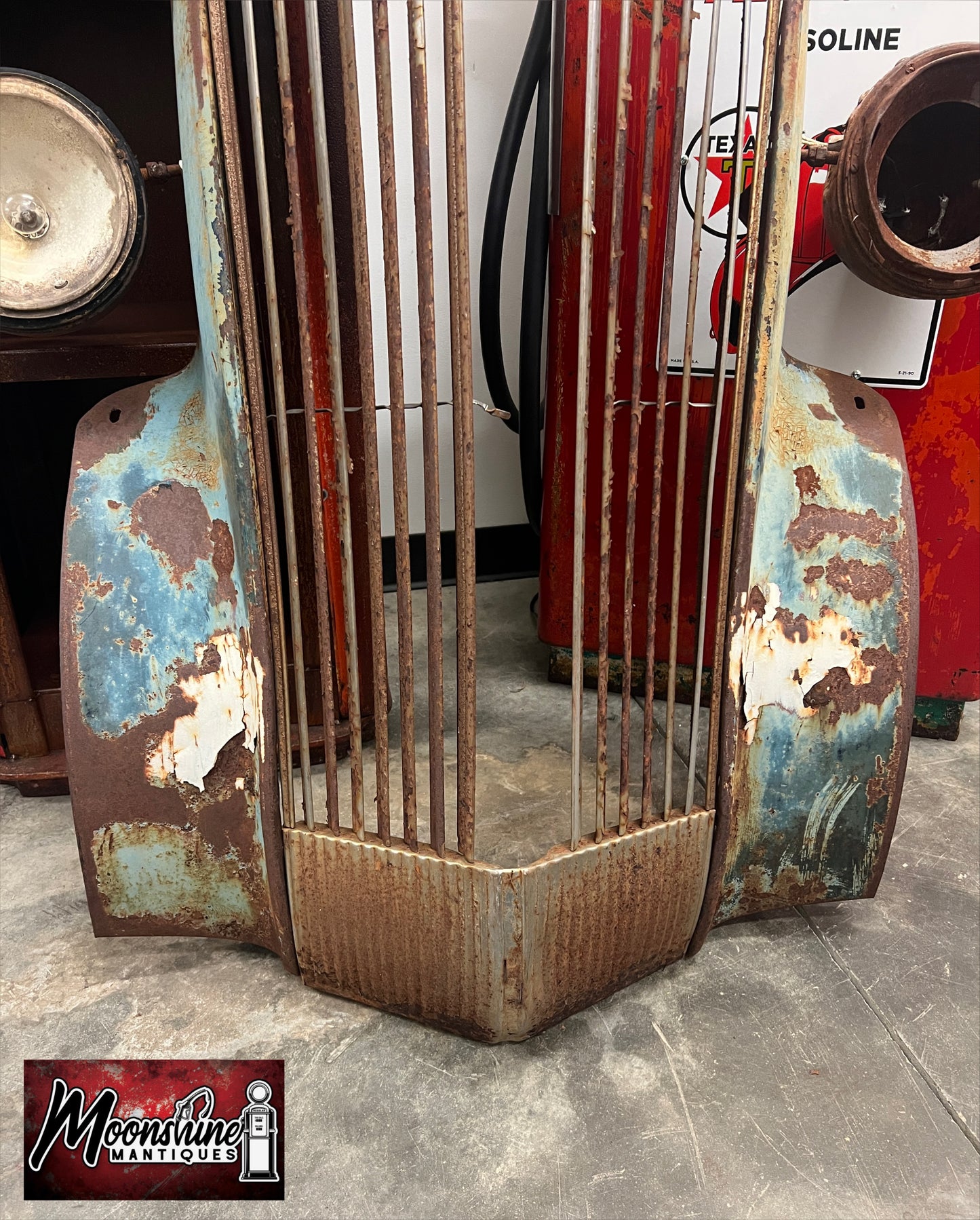 1937 PACKARD Grille Shell w/ Headlights - Free Shipping!