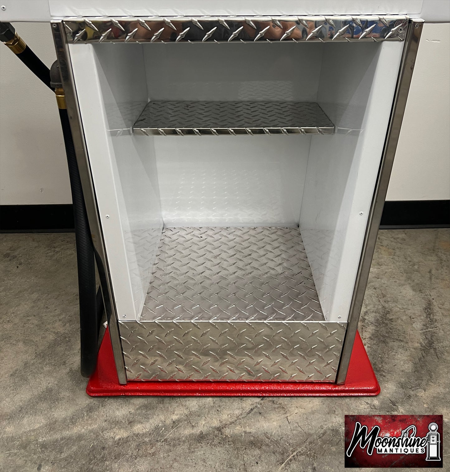 Custom 1960’s Chevrolet OK USED CARS Bennett Gas Pump w/ Display Shelves - Free Shipping!