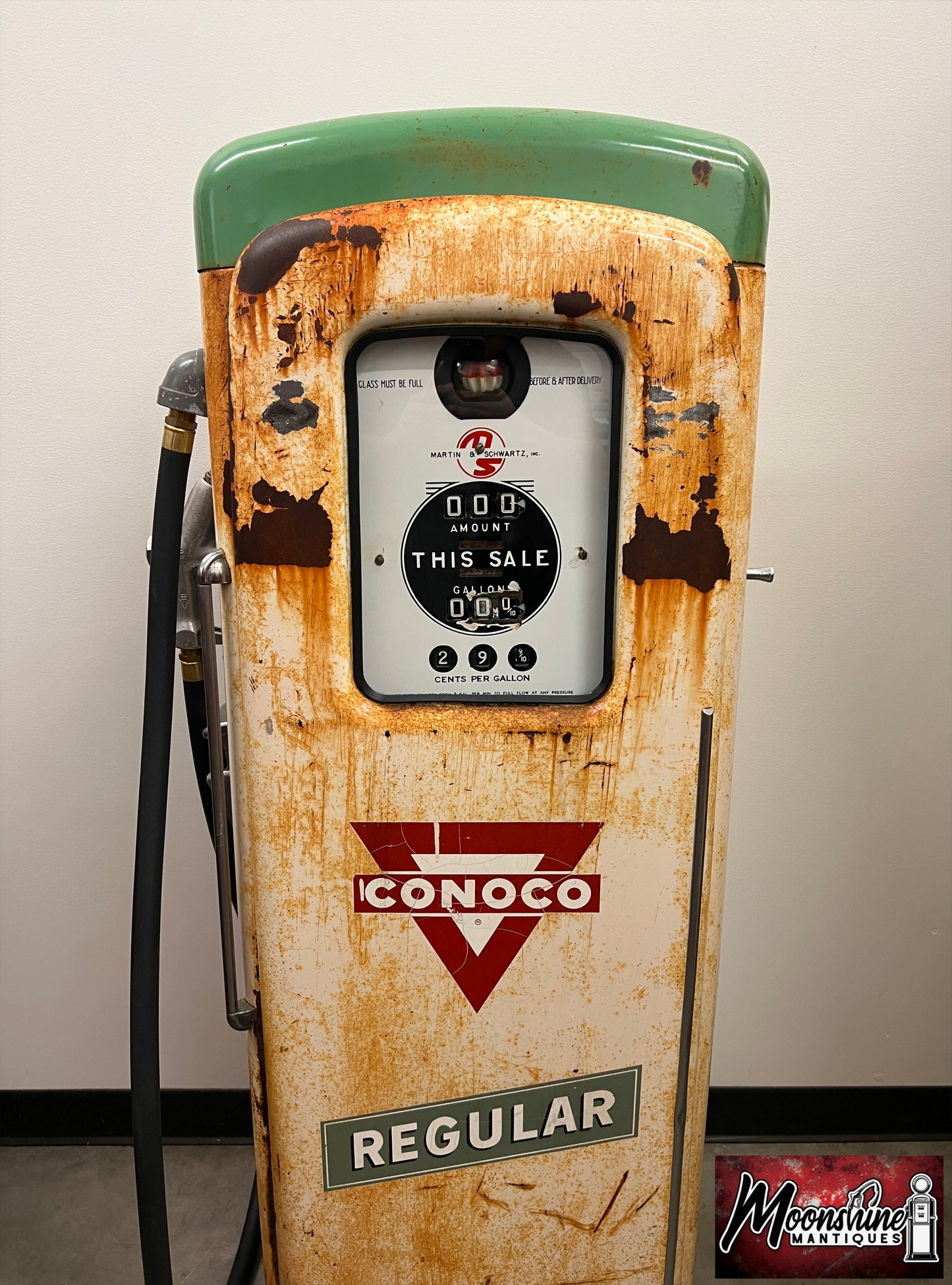 Rustoration 1950’s CONOCO Wayne 80 Gas Pump - Shipping Available!