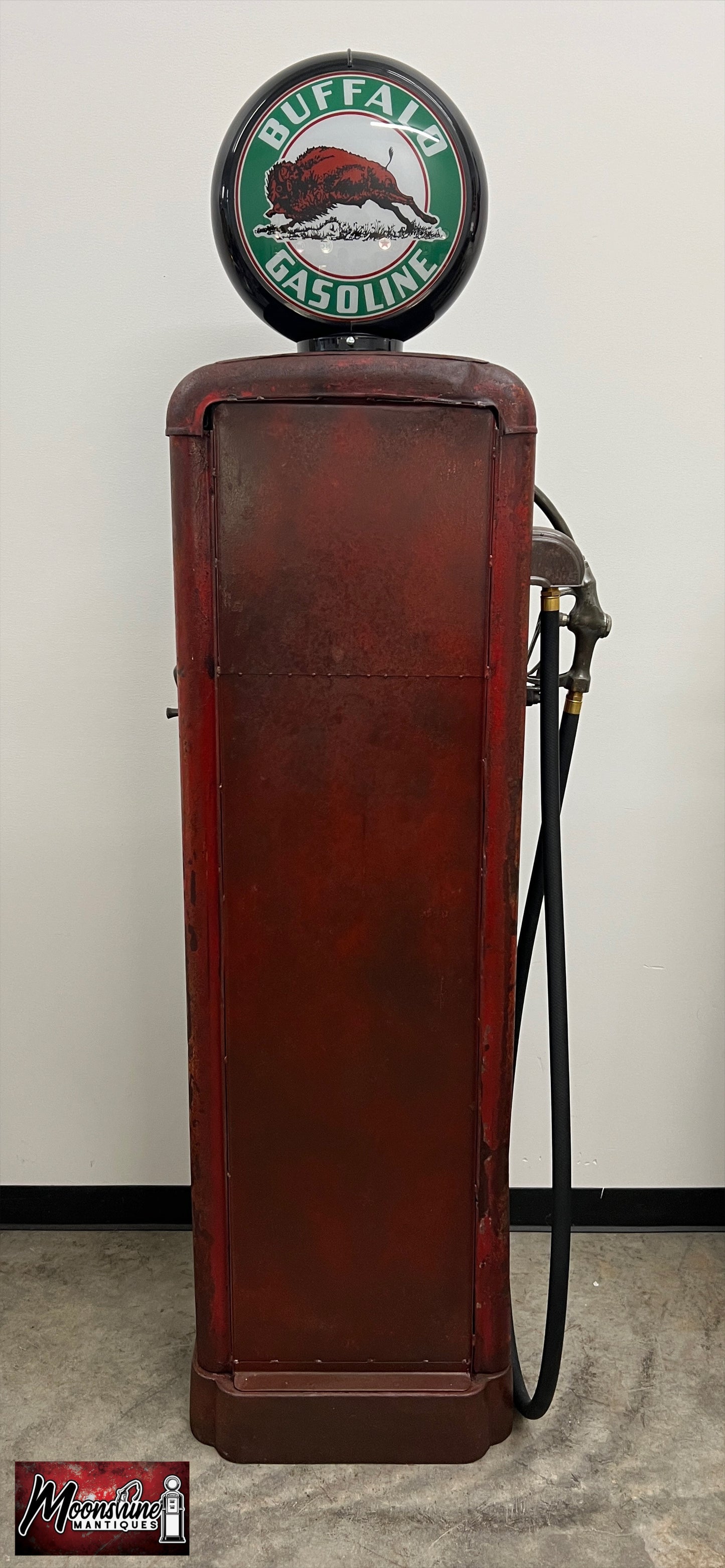 1930’s BUFFALO GASOLINE Gilbarco Gas Pump Wine Cabinet - Home / Bar Decor - Free Shipping!