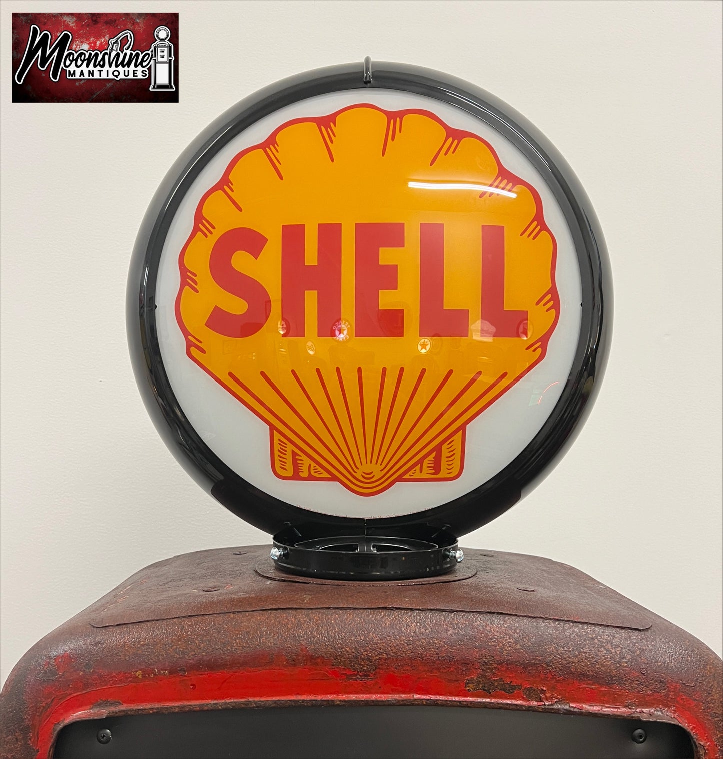 1930’s SHELL GASOLINE Gilbarco Gas Pump Wine Cabinet - Home / Bar Decor - Free Shipping!